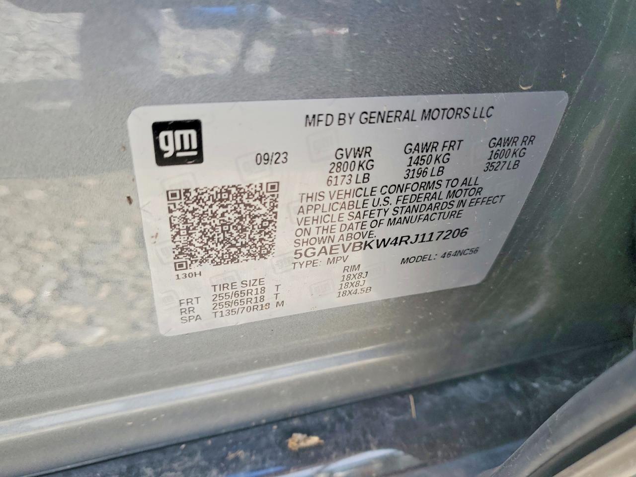 2024 Buick Enclave Premium Gray vin: 5GAEVBKW4RJ117206