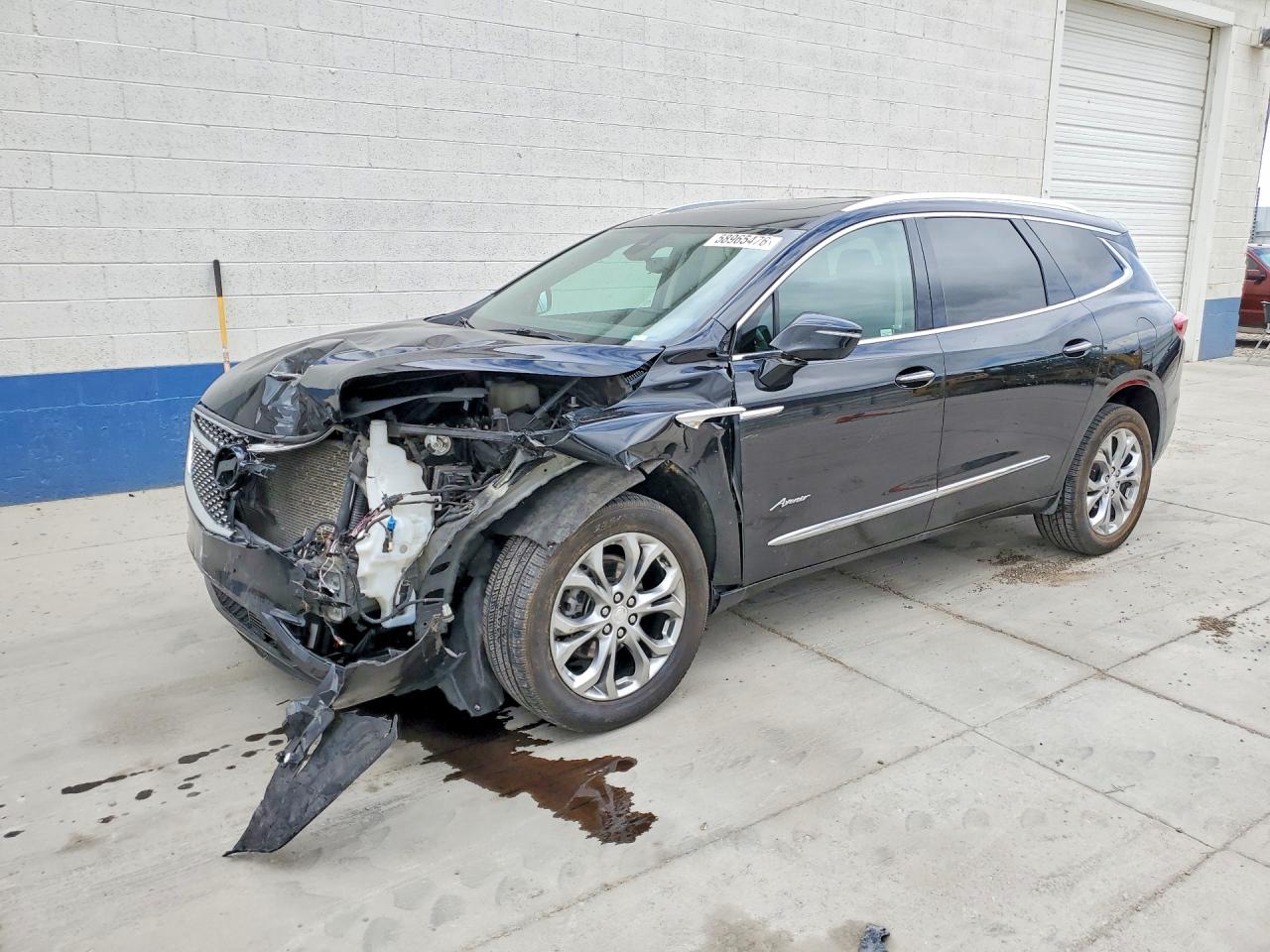 2021 Buick Enclave Avenir Черный vin: 5GAEVCKW8MJ128482