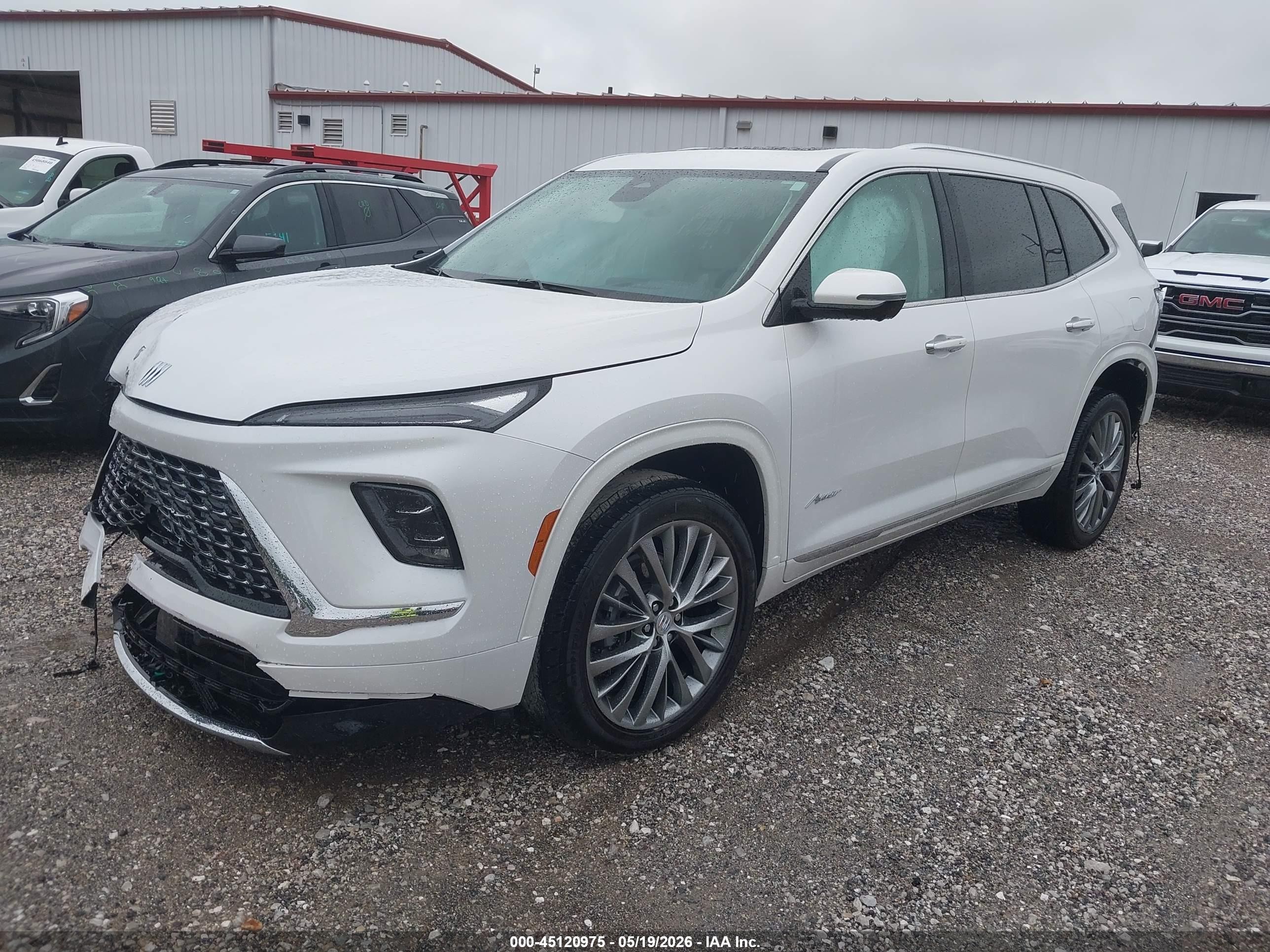 2025 Buick Enclave Avenir Fwd Белый vin: 5GAEVCRSXSJ106371