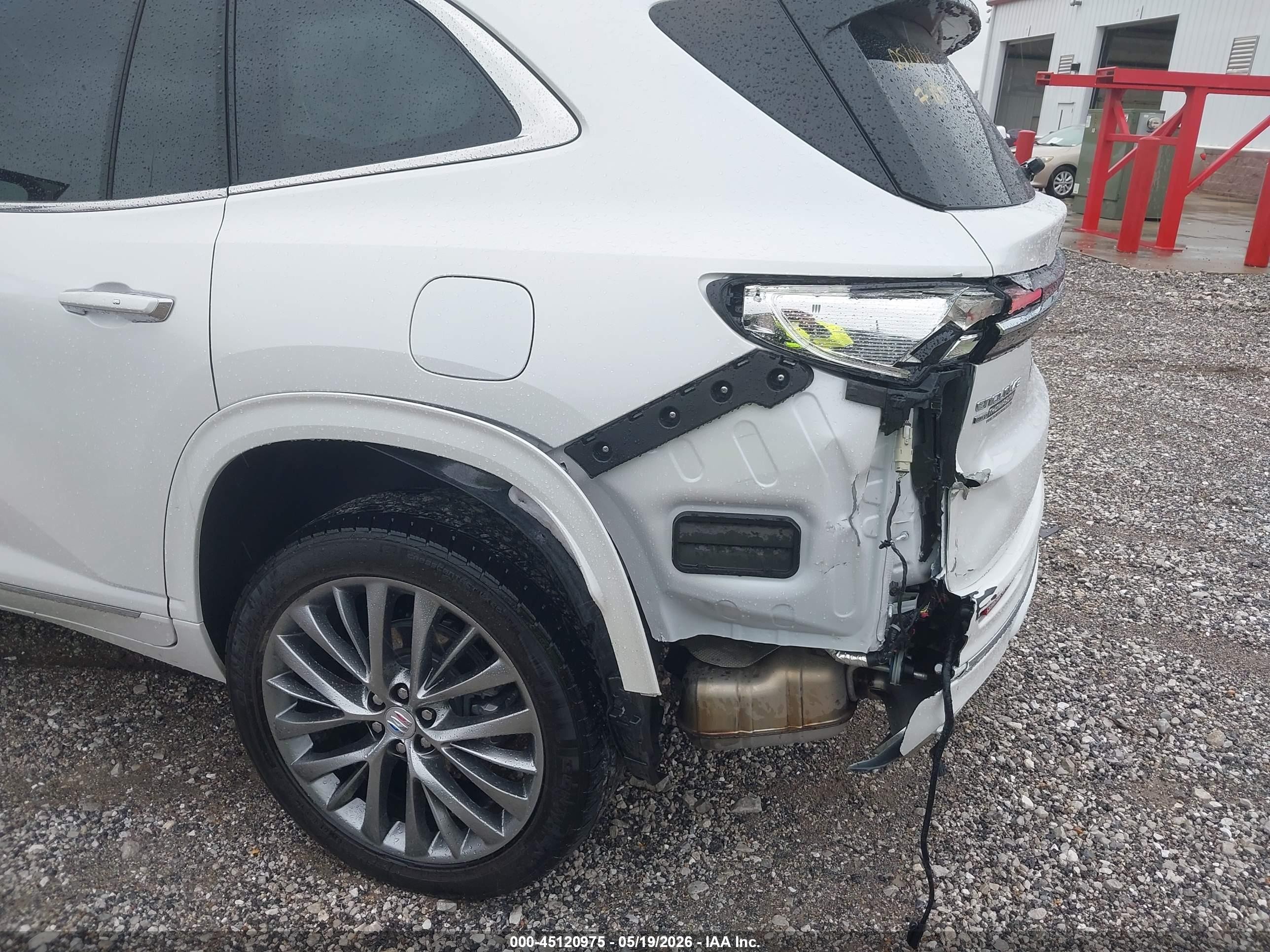 2025 Buick Enclave Avenir Fwd Белый vin: 5GAEVCRSXSJ106371