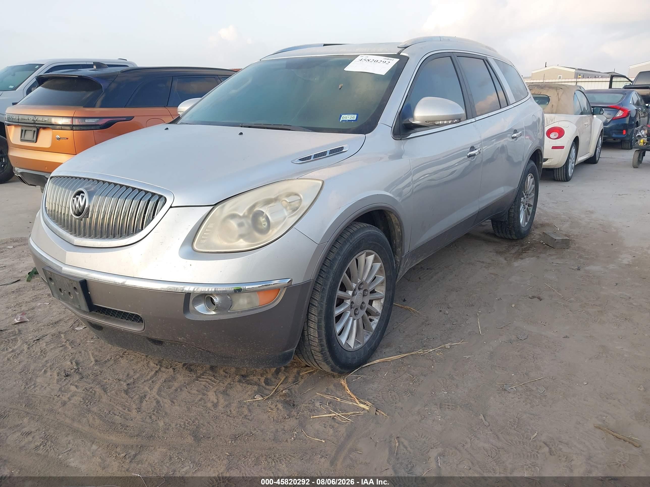 2011 Buick Enclave Cx Silver vin: 5GAKRAED1BJ306493