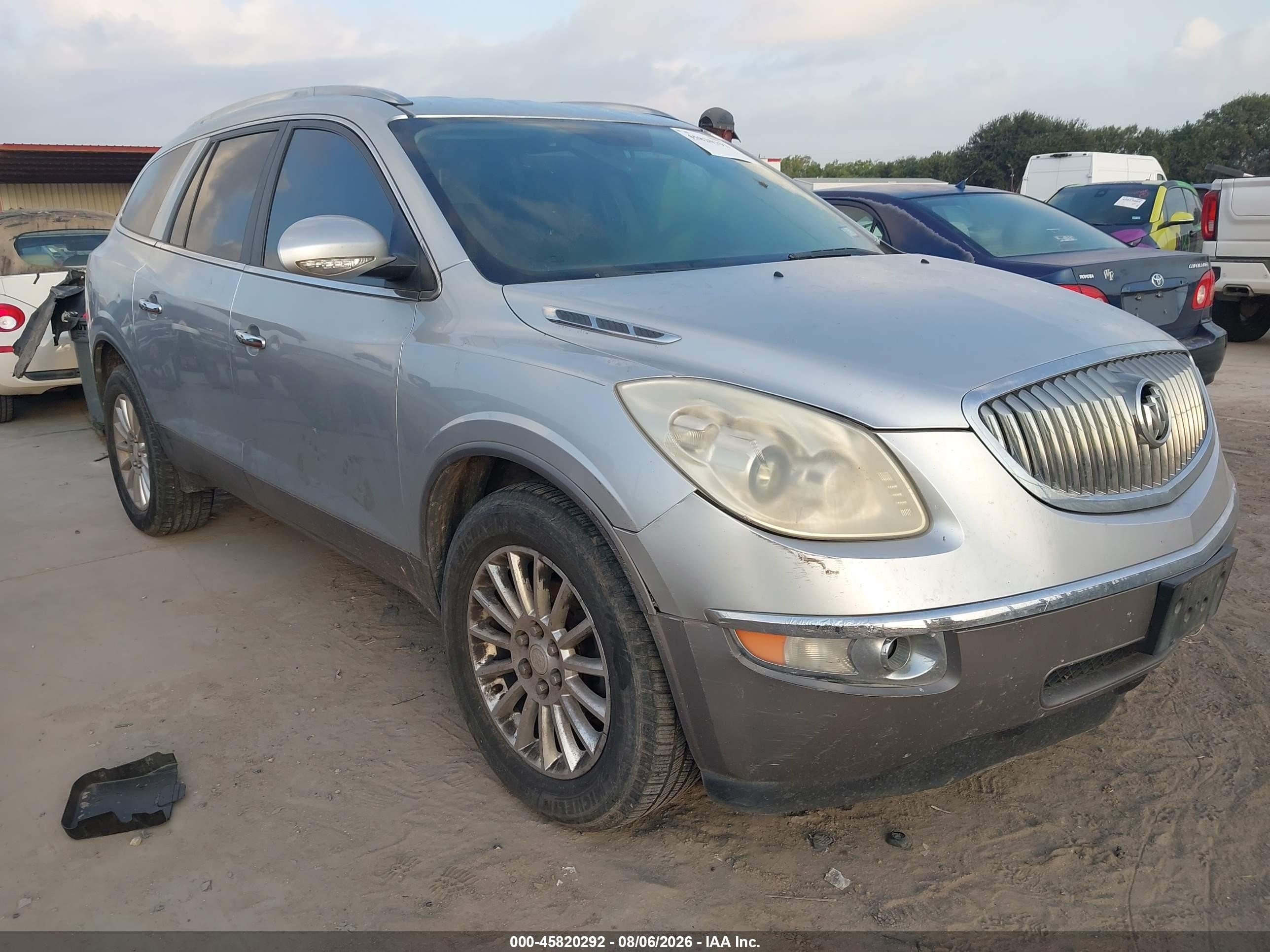 2011 Buick Enclave Cx Silver vin: 5GAKRAED1BJ306493