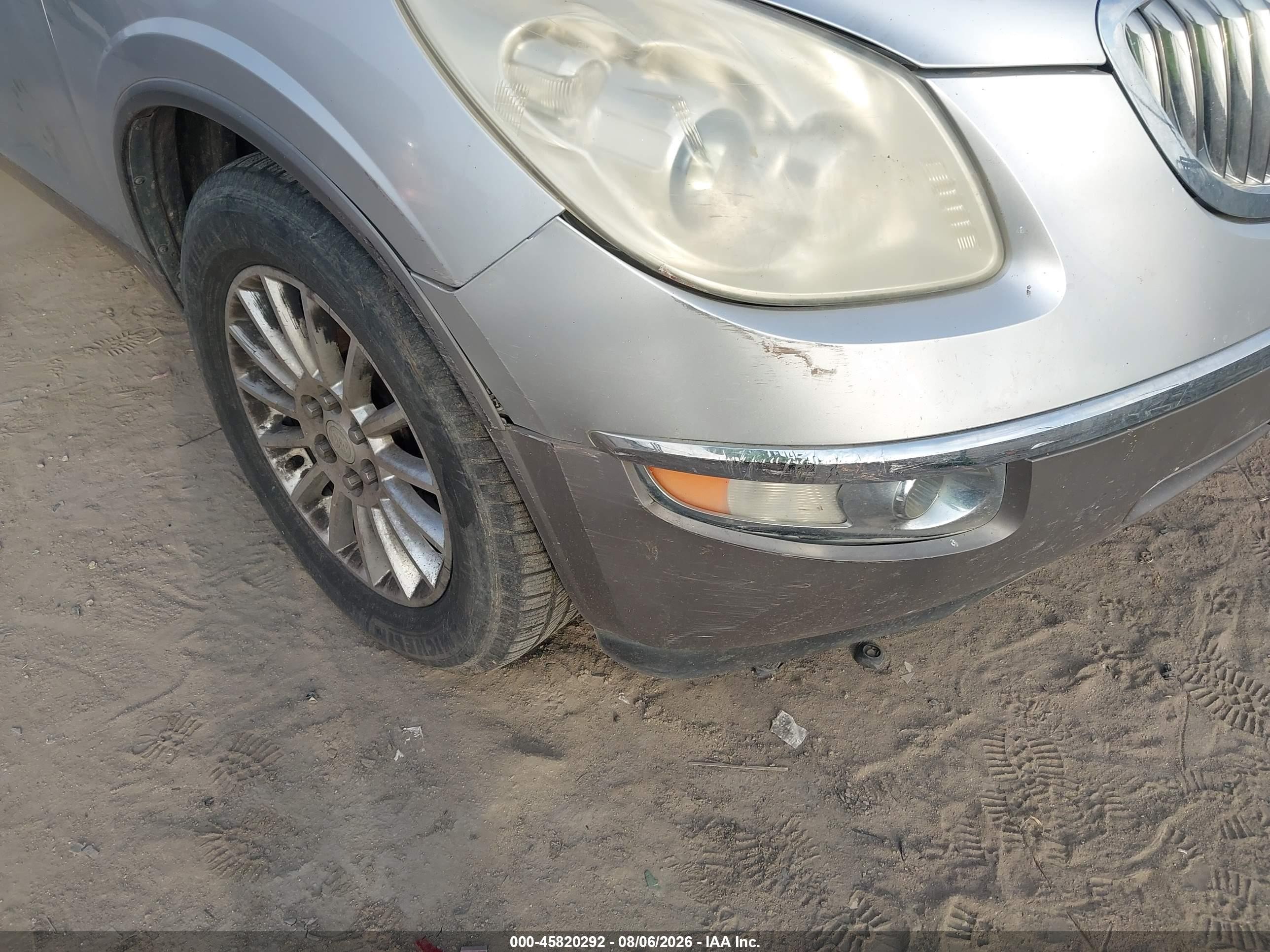 2011 Buick Enclave Cx Silver vin: 5GAKRAED1BJ306493