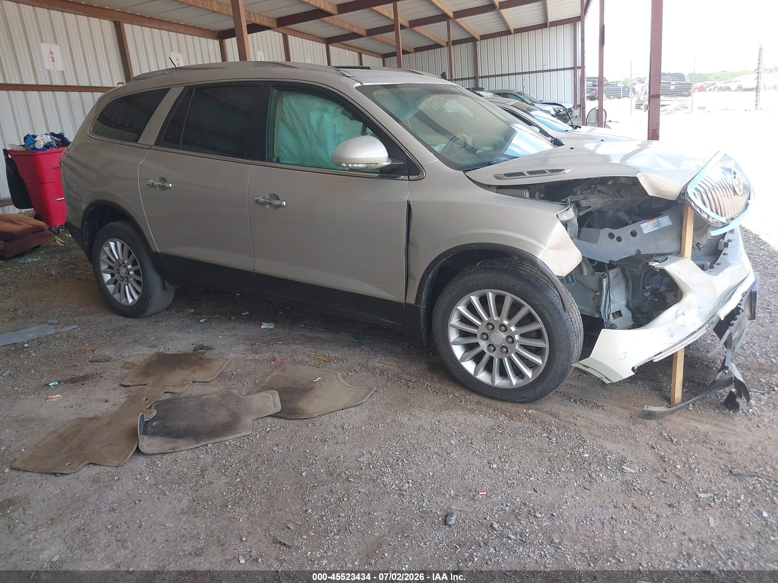 2011 Buick Enclave Cx Gold vin: 5GAKRAED6BJ407075