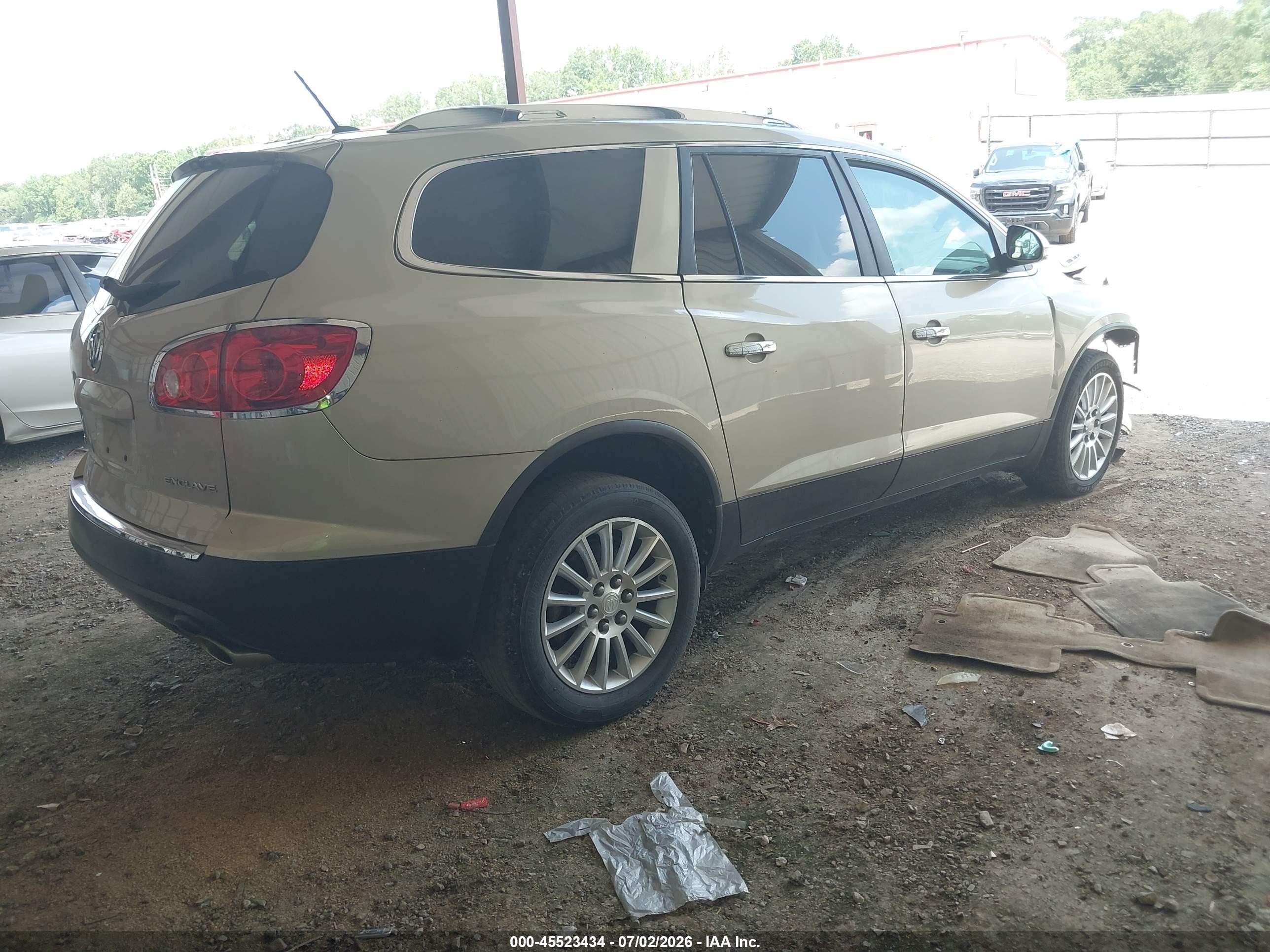 2011 Buick Enclave Cx Gold vin: 5GAKRAED6BJ407075