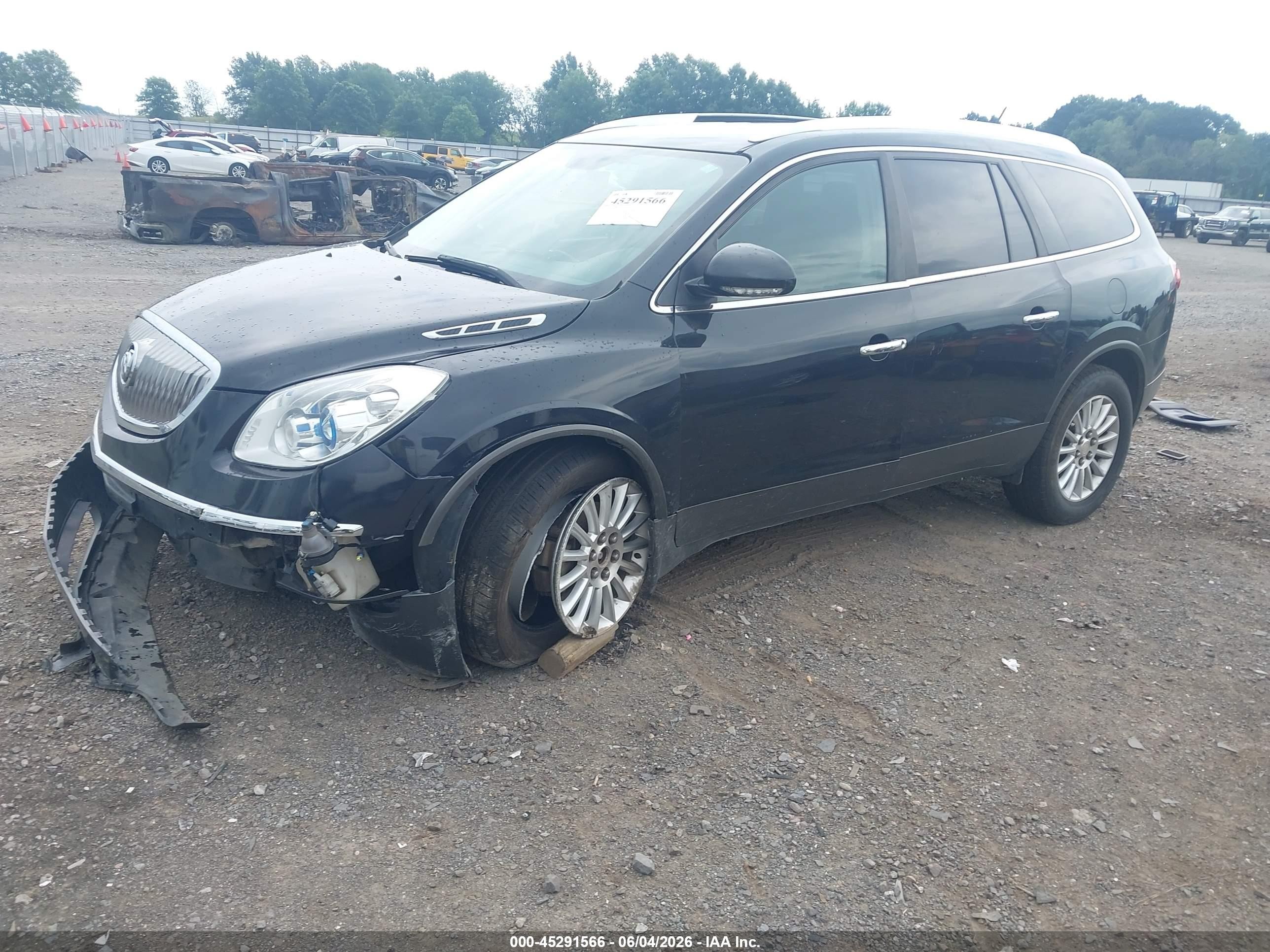 2011 Buick Enclave Cx Black vin: 5GAKRAED7BJ403102