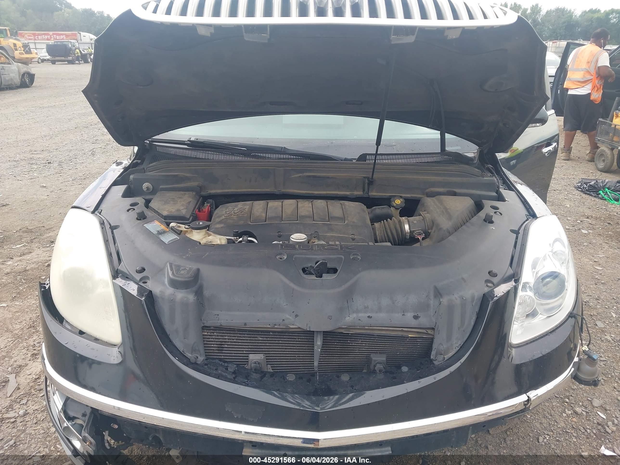 2011 Buick Enclave Cx Black vin: 5GAKRAED7BJ403102
