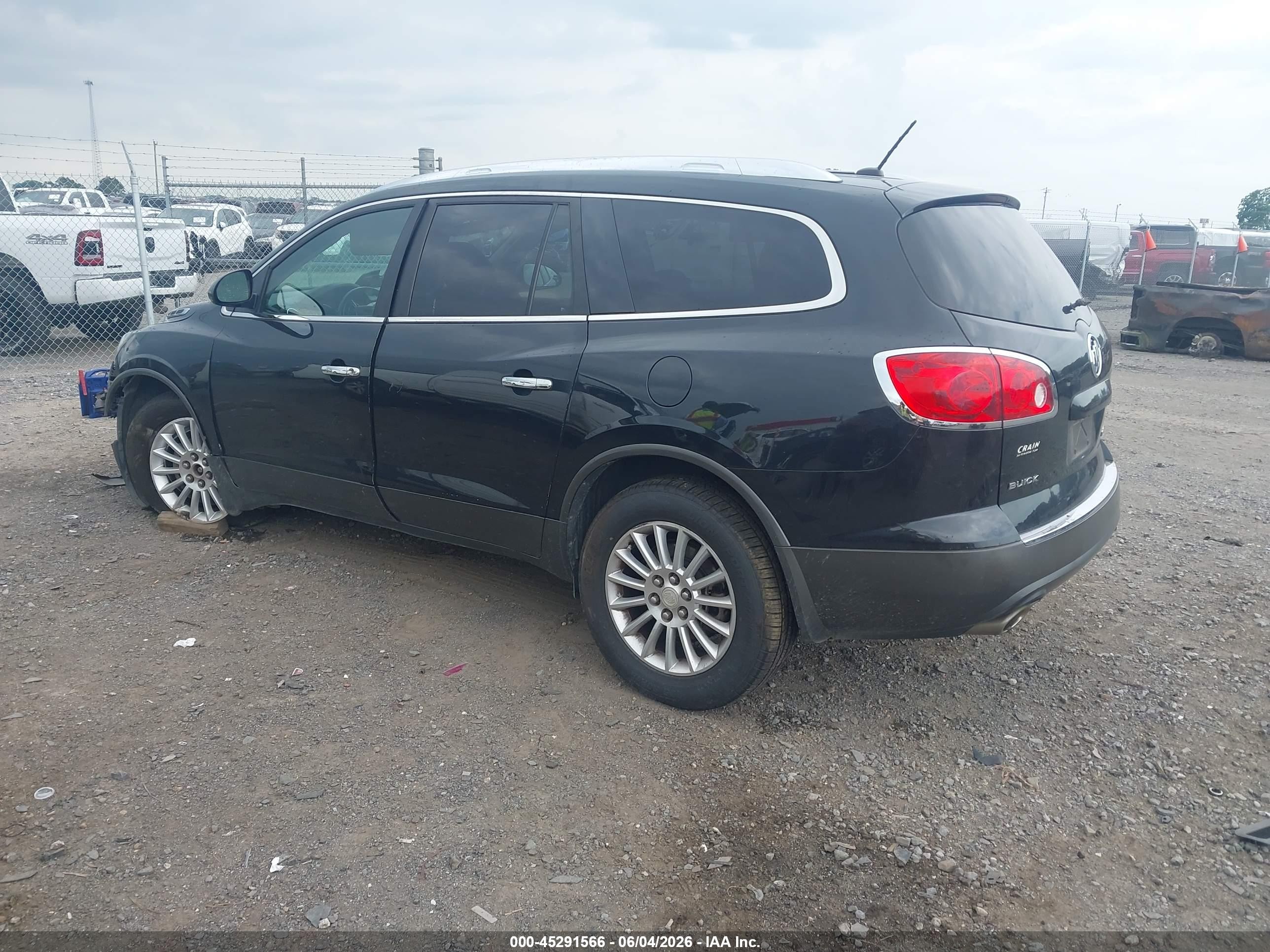 2011 Buick Enclave Cx Black vin: 5GAKRAED7BJ403102