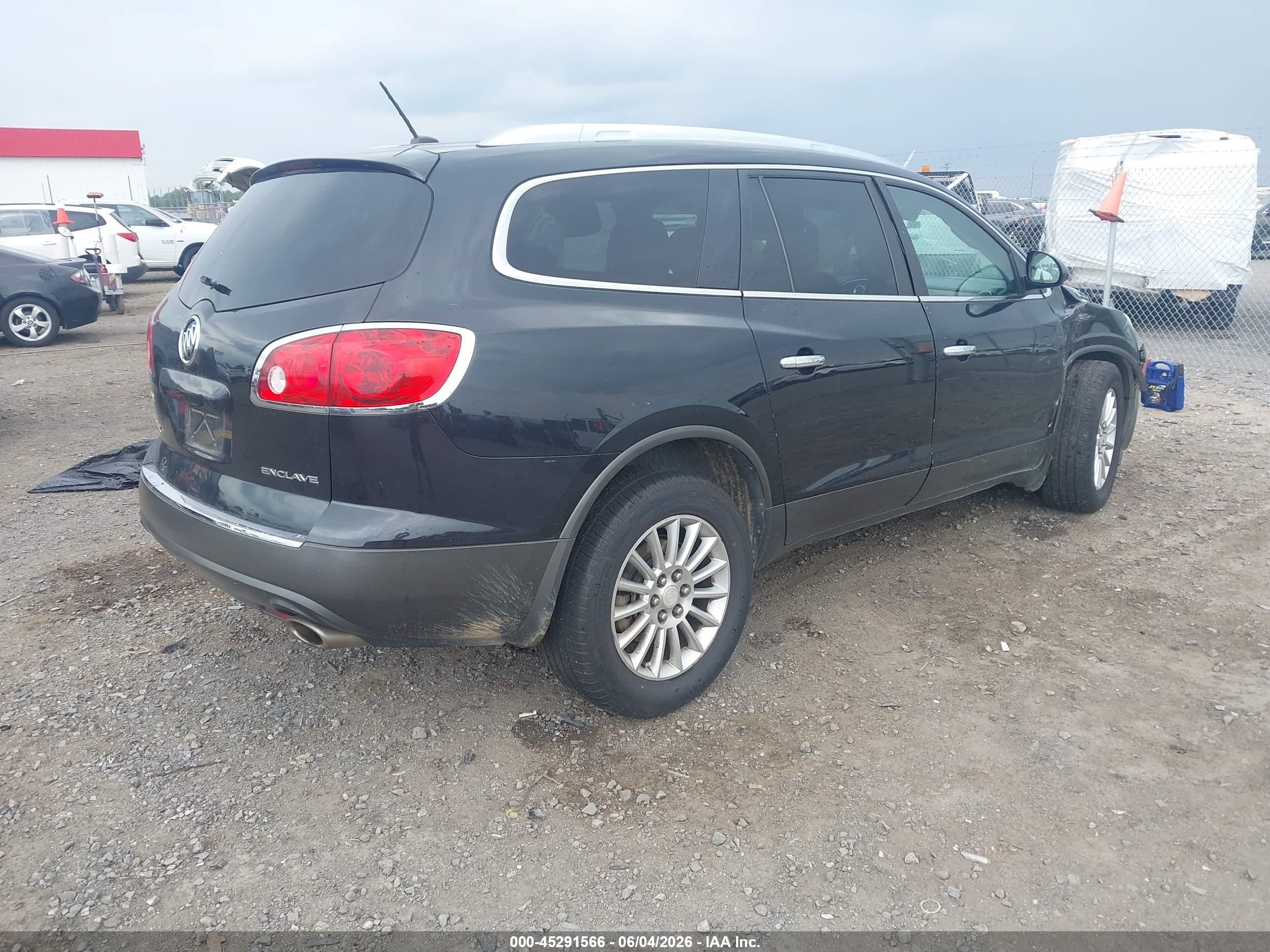 2011 Buick Enclave Cx Black vin: 5GAKRAED7BJ403102