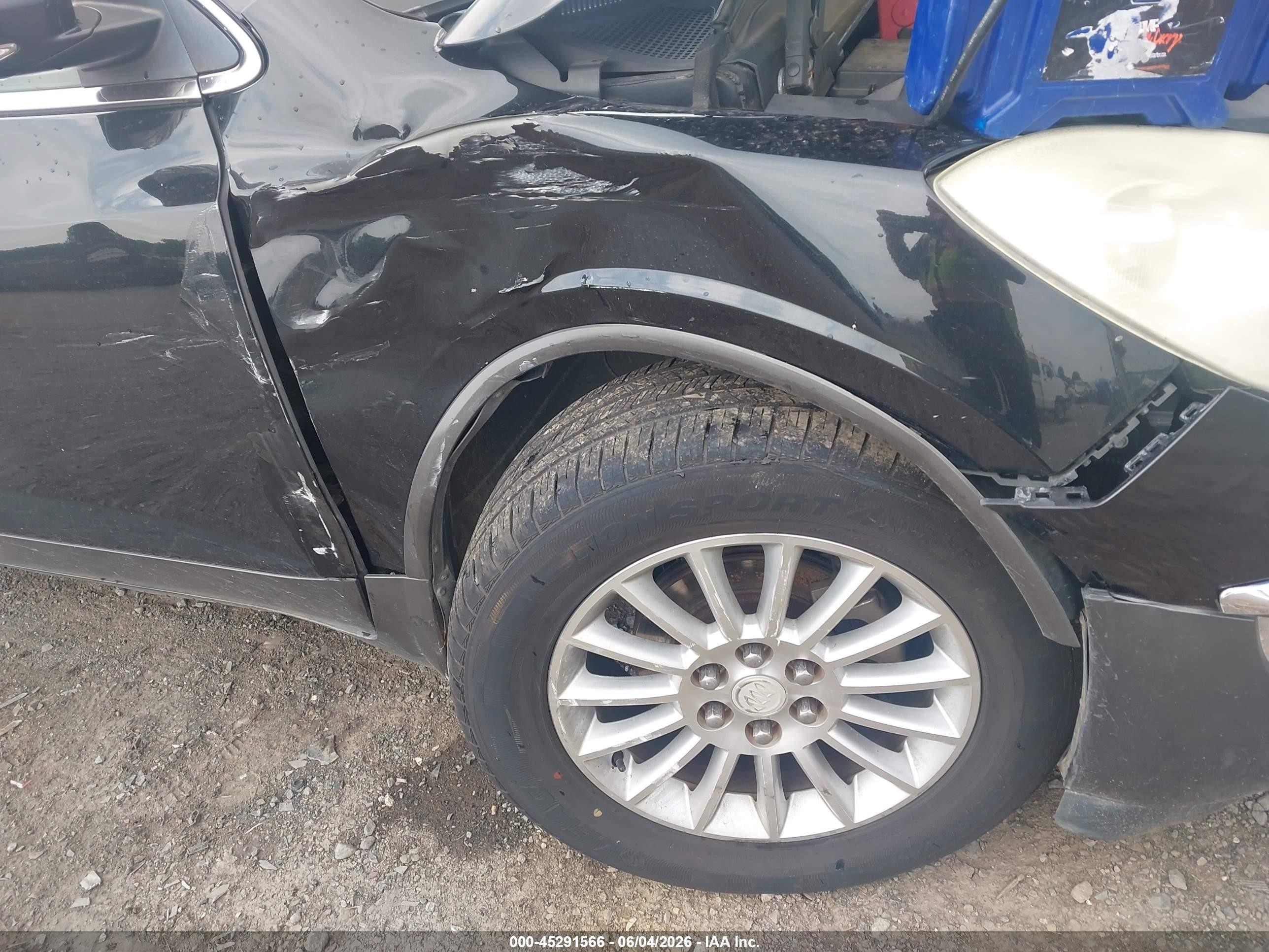 2011 Buick Enclave Cx Black vin: 5GAKRAED7BJ403102