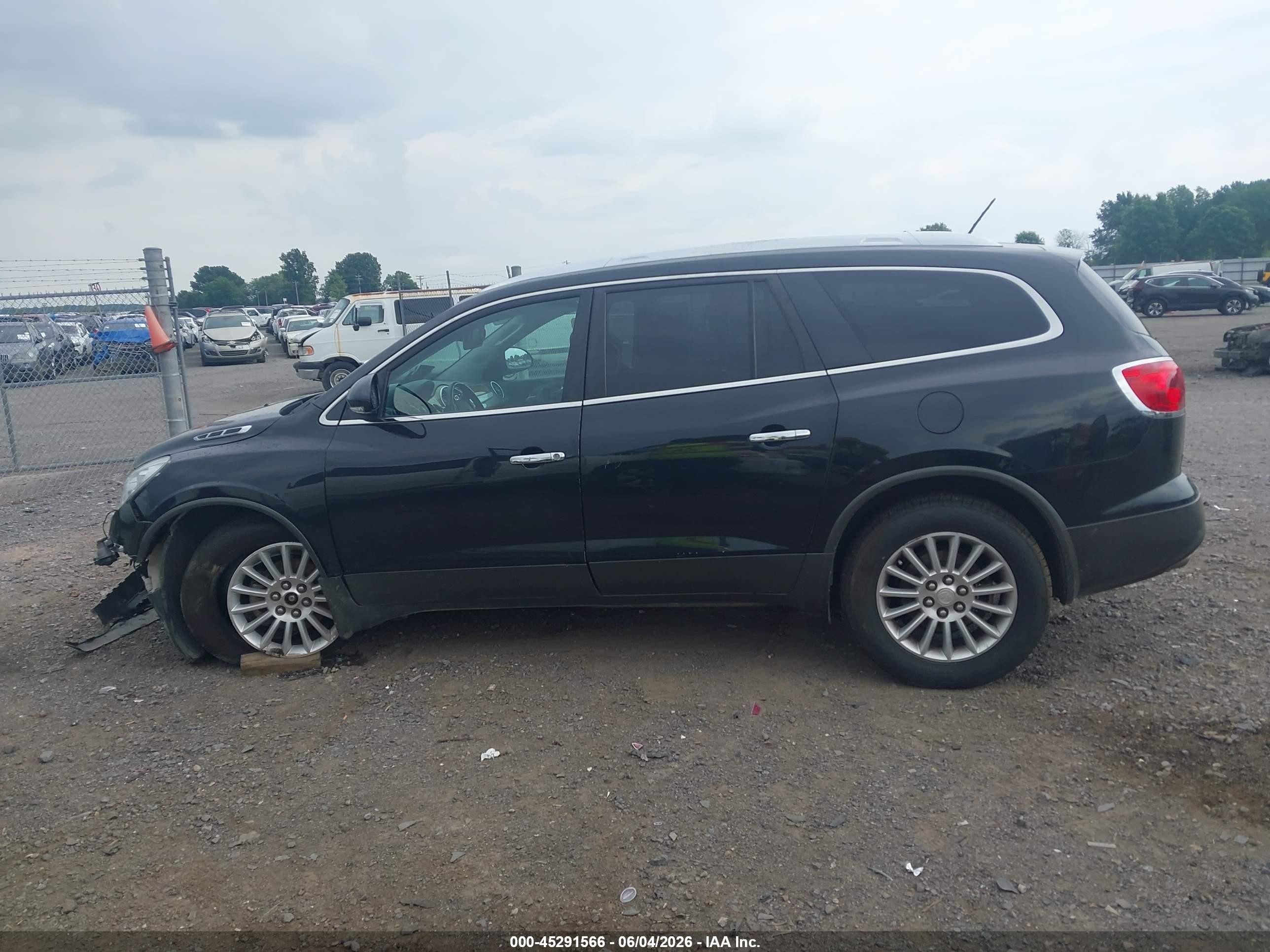 2011 Buick Enclave Cx Black vin: 5GAKRAED7BJ403102