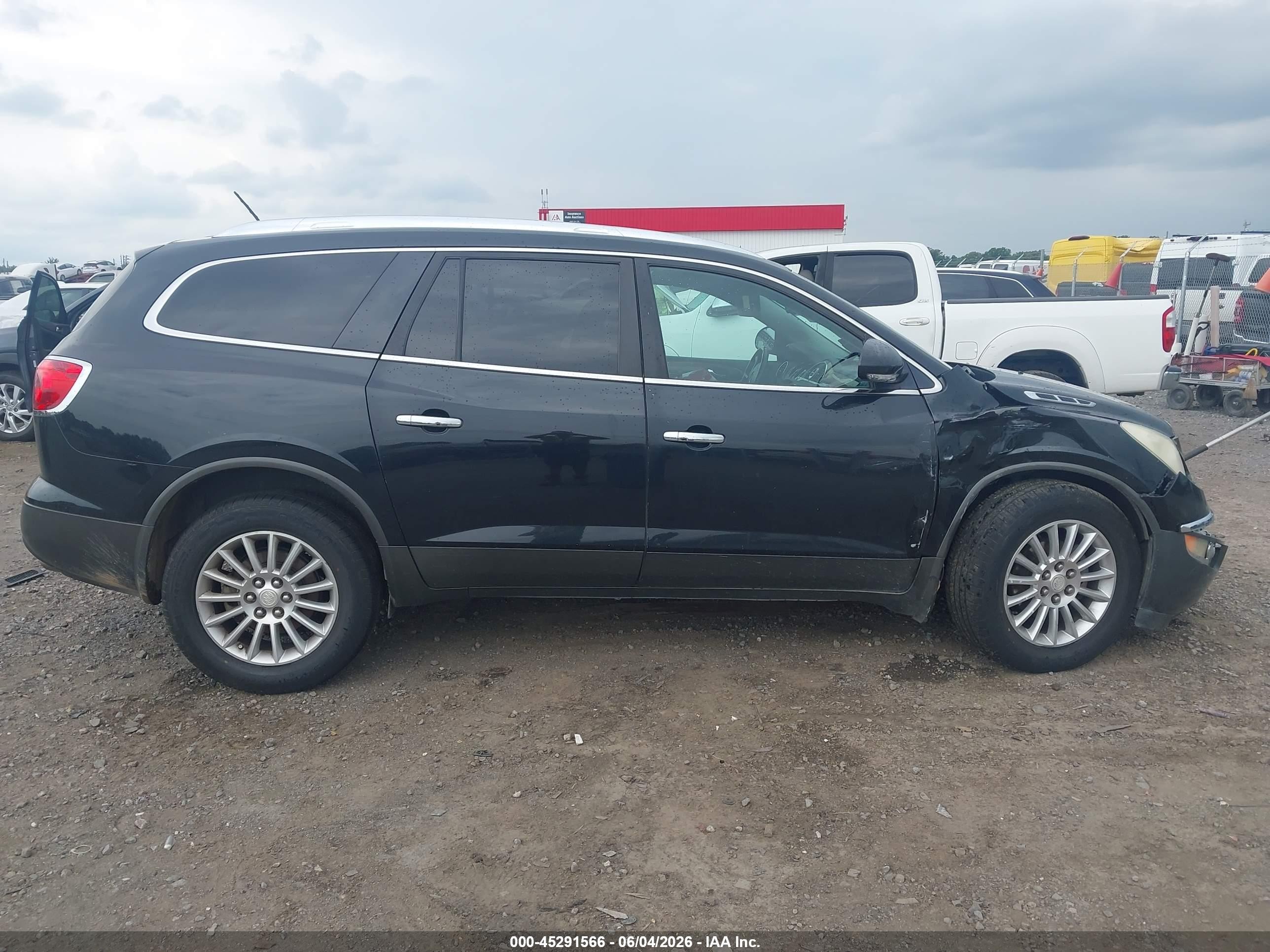 2011 Buick Enclave Cx Black vin: 5GAKRAED7BJ403102