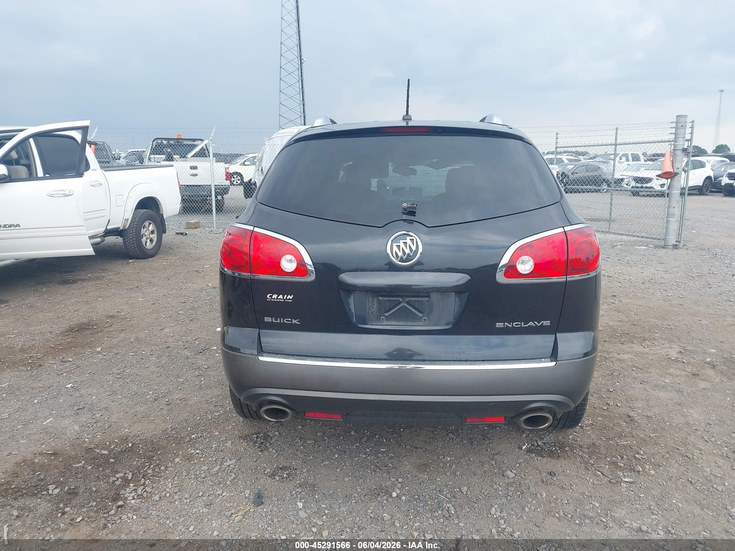 2011 Buick Enclave Cx Black vin: 5GAKRAED7BJ403102