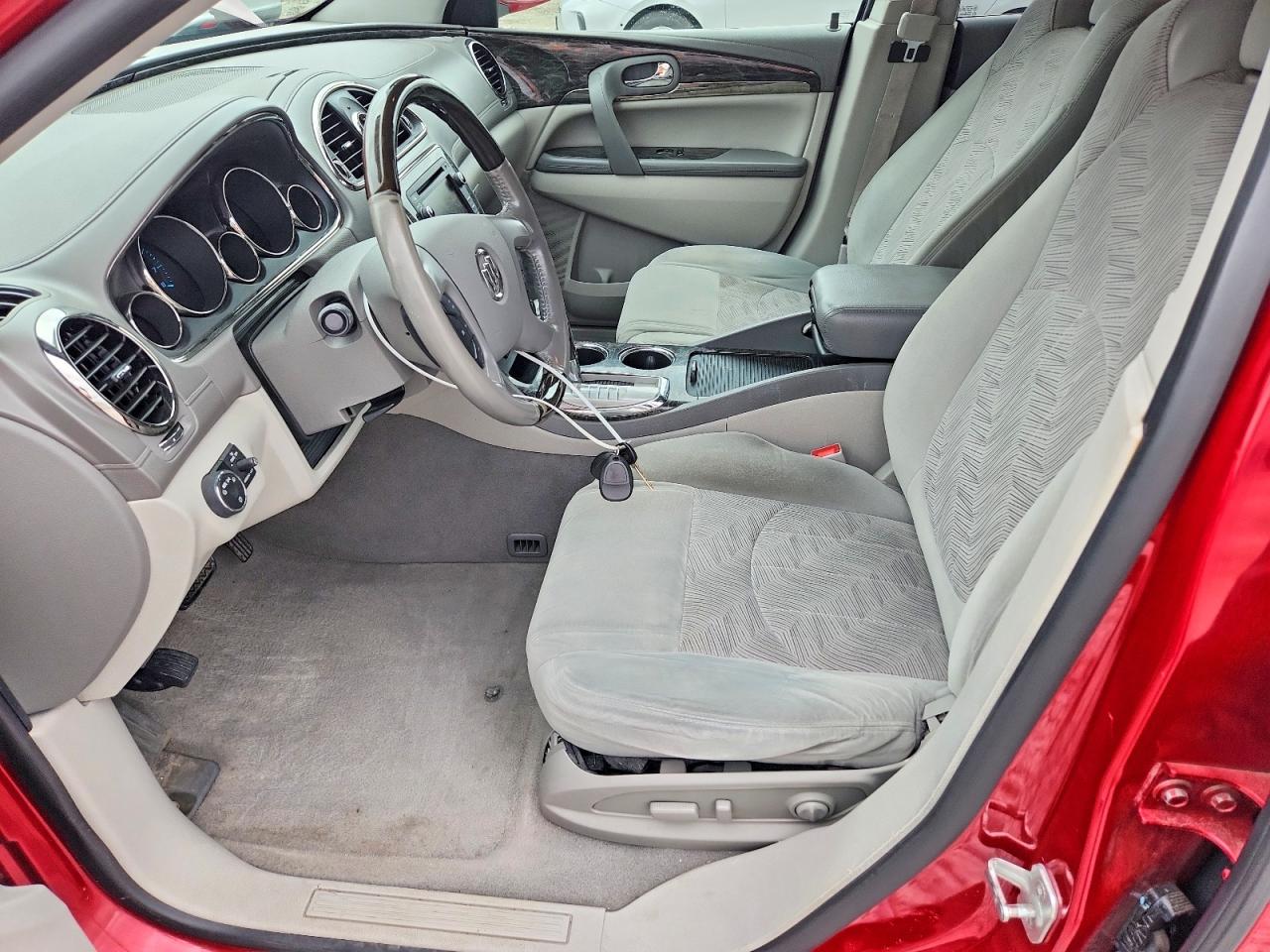 2014 Buick Enclave Red vin: 5GAKRAKD0EJ242651