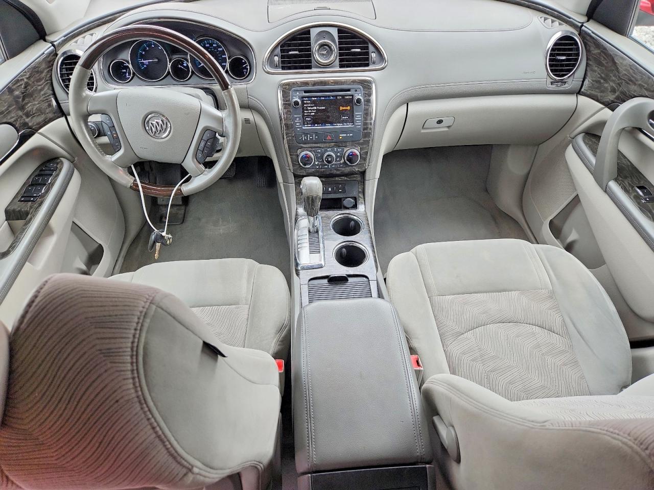 2014 Buick Enclave Red vin: 5GAKRAKD0EJ242651