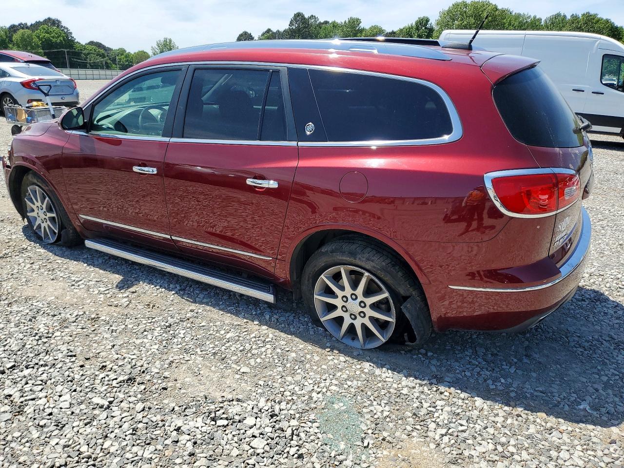 2016 Buick Enclave Burgundy vin: 5GAKRAKD0GJ315813