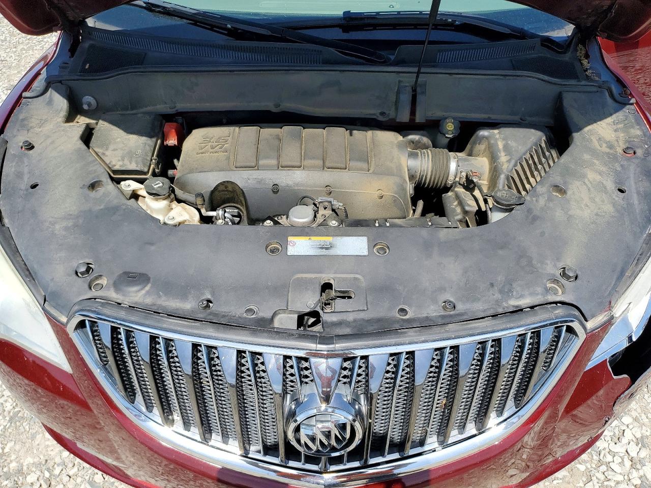 2016 Buick Enclave Burgundy vin: 5GAKRAKD0GJ315813
