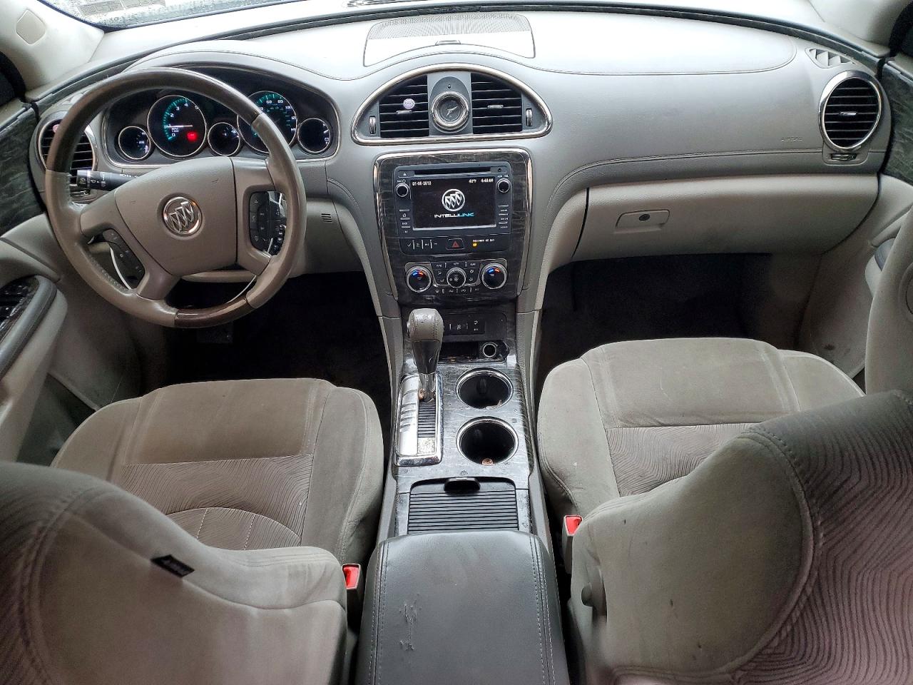 2014 Buick Enclave White vin: 5GAKRAKD1EJ162470
