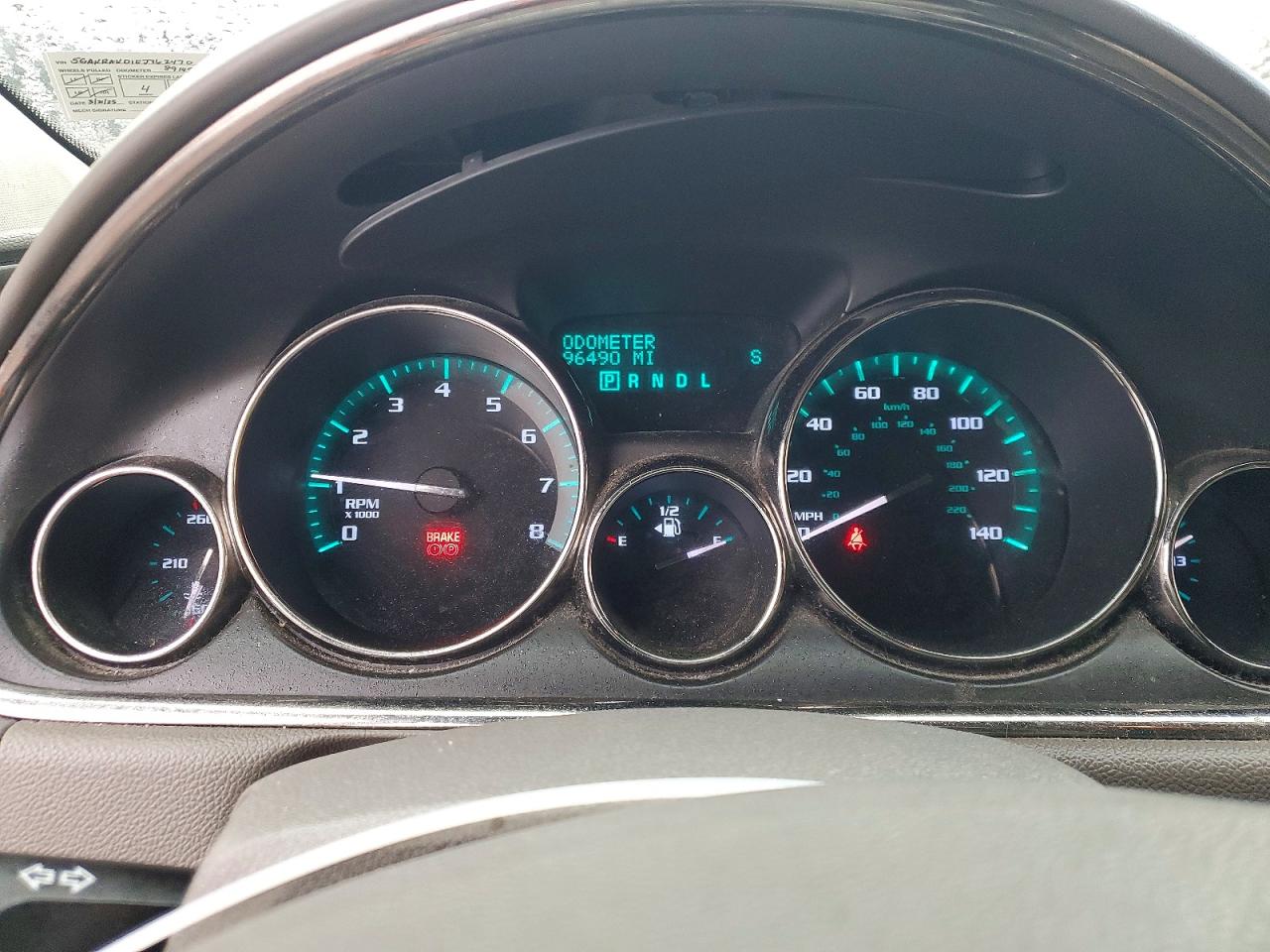 2014 Buick Enclave White vin: 5GAKRAKD1EJ162470