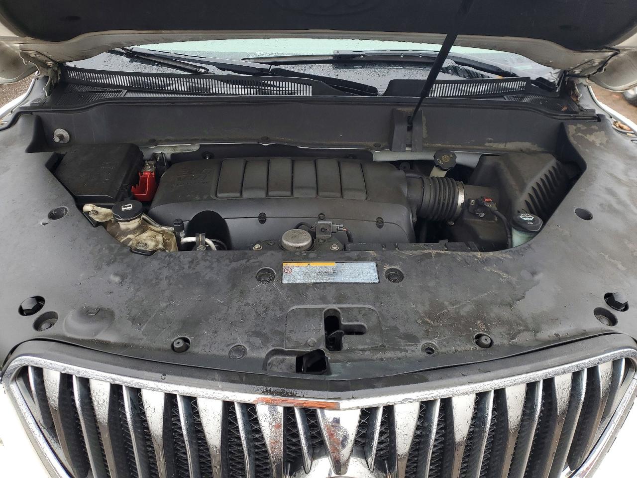 2014 Buick Enclave White vin: 5GAKRAKD1EJ162470