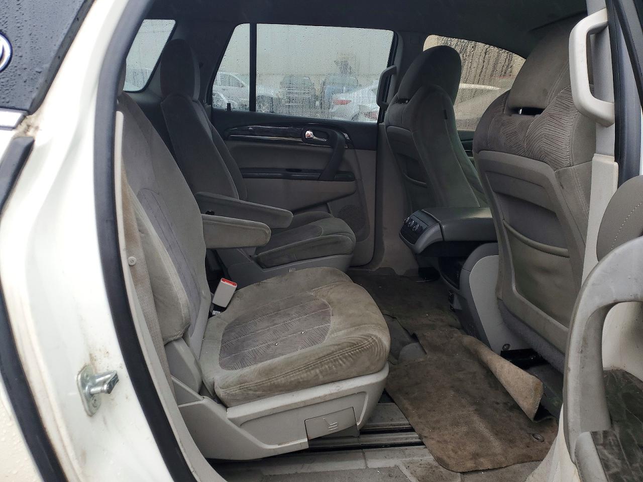 2014 Buick Enclave White vin: 5GAKRAKD1EJ162470