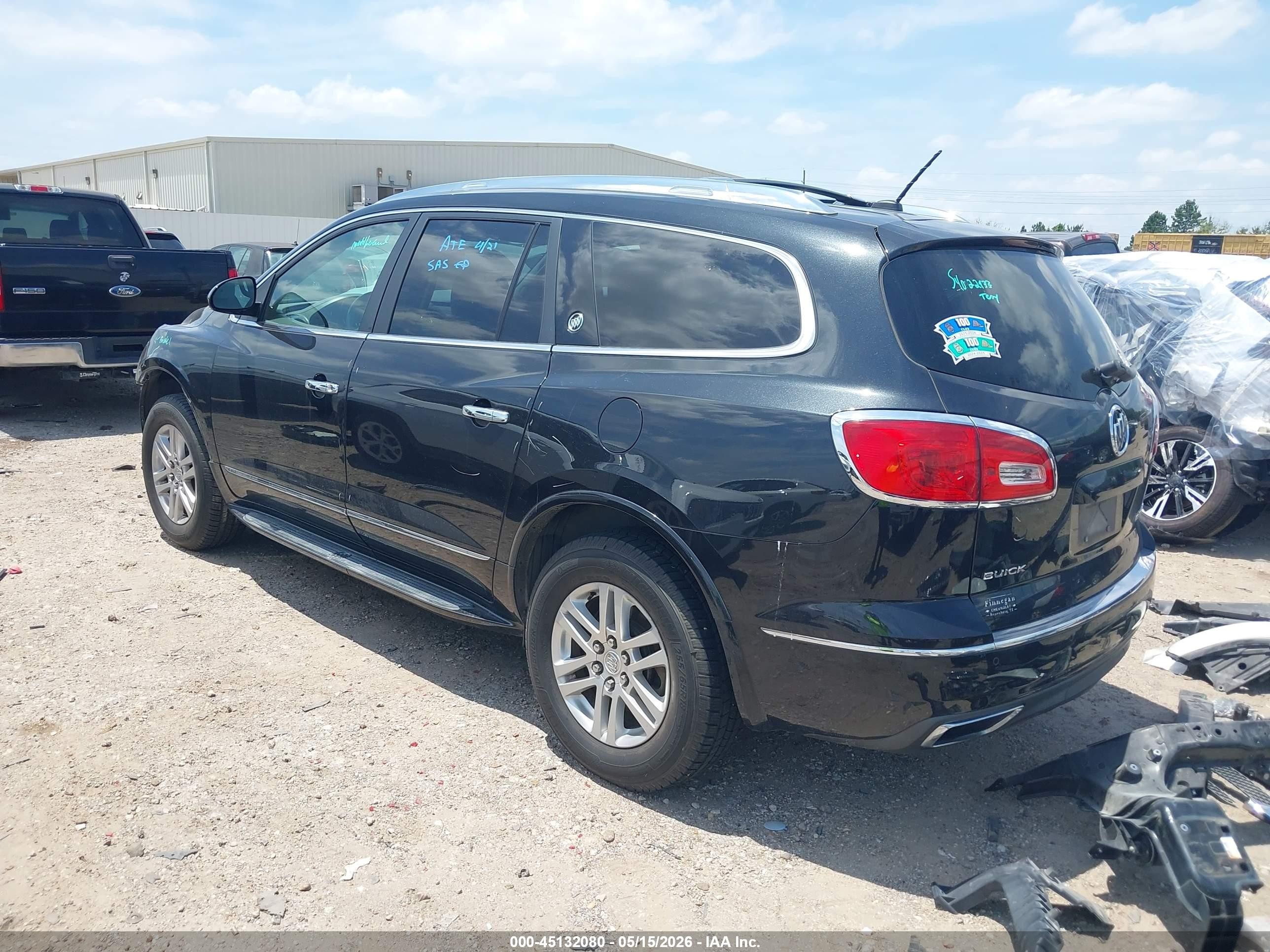2014 Buick Enclave Convenience Black vin: 5GAKRAKD3EJ226881