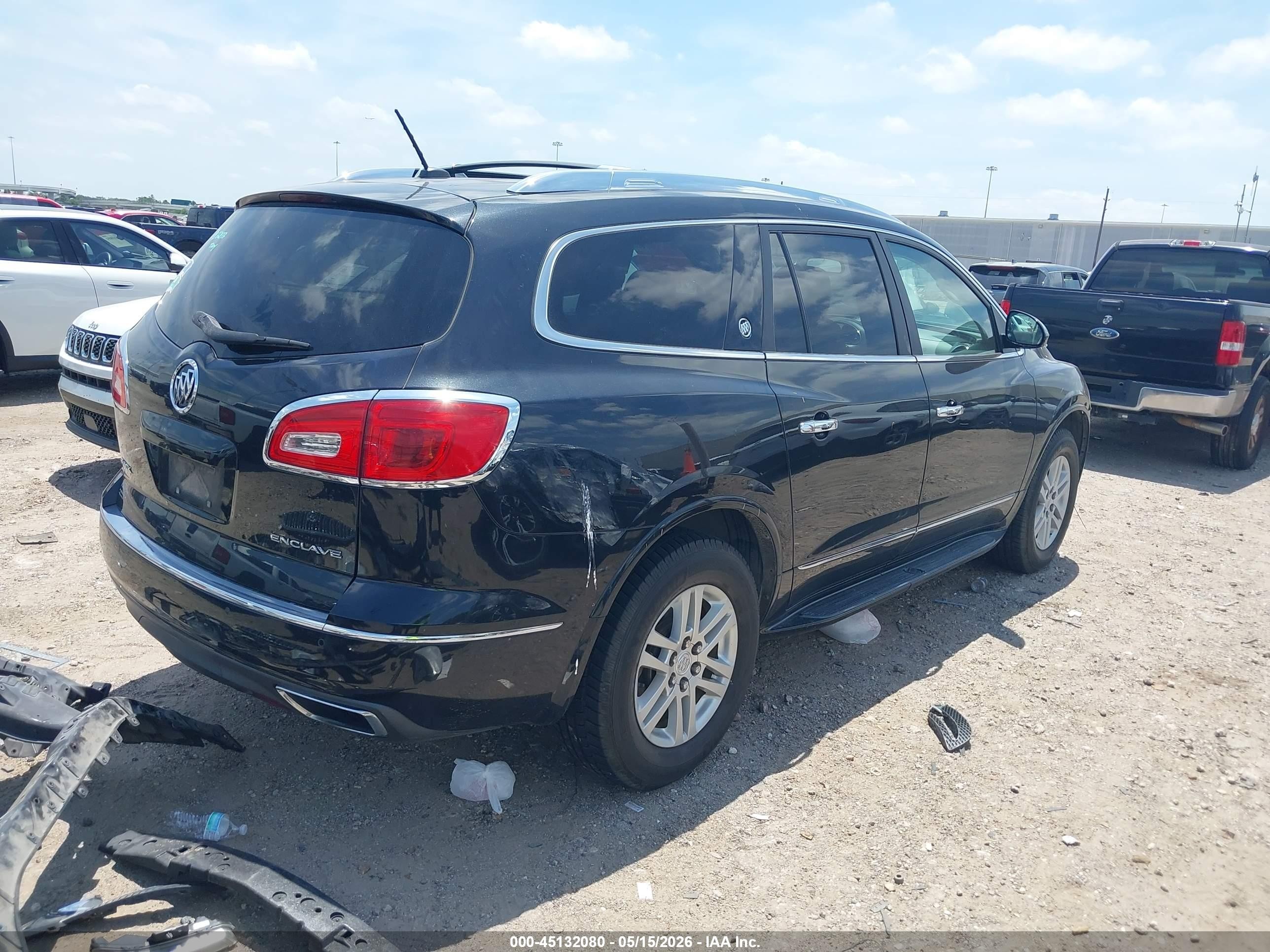 2014 Buick Enclave Convenience Black vin: 5GAKRAKD3EJ226881