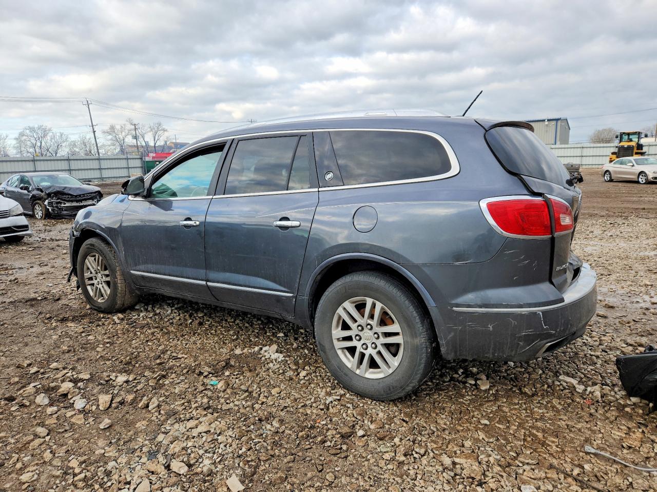 2014 Buick Enclave Gray vin: 5GAKRAKD4EJ230924