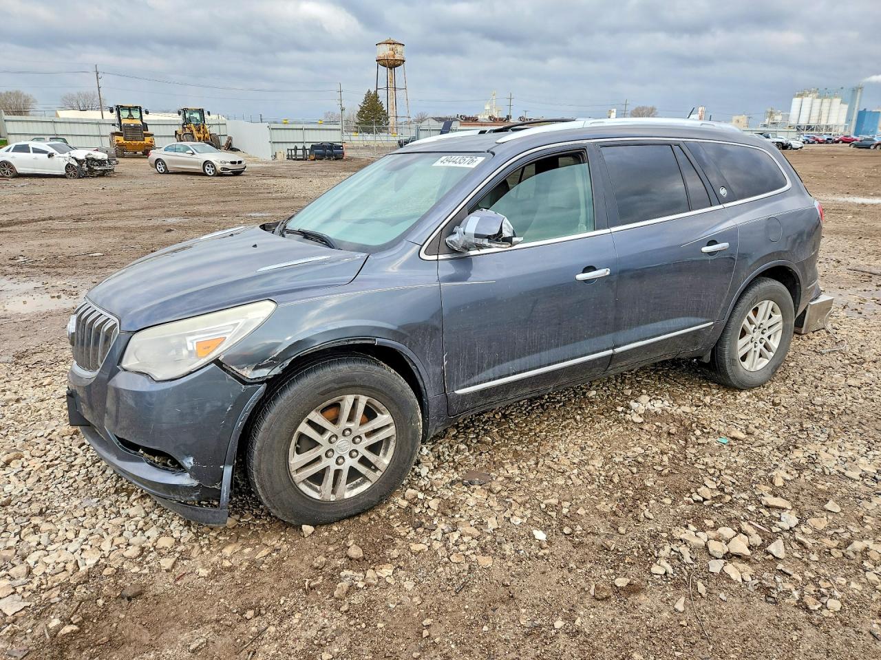 2014 Buick Enclave Gray vin: 5GAKRAKD4EJ230924