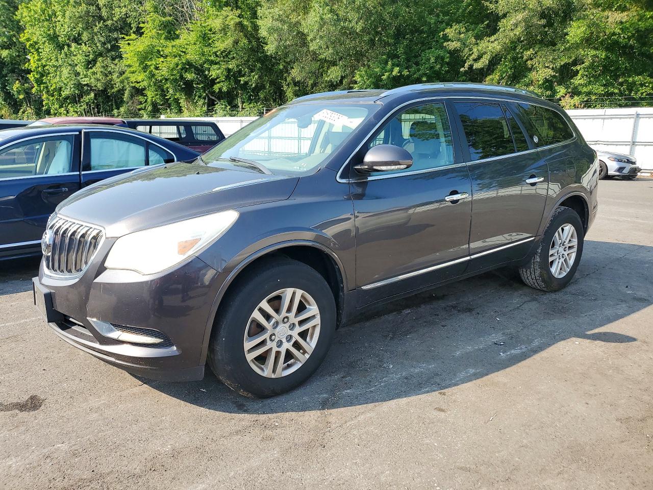 2014 Buick Enclave Серый vin: 5GAKRAKD4EJ233709