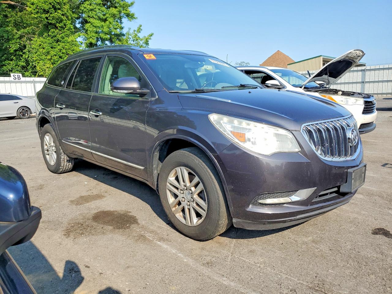 2014 Buick Enclave Серый vin: 5GAKRAKD4EJ233709