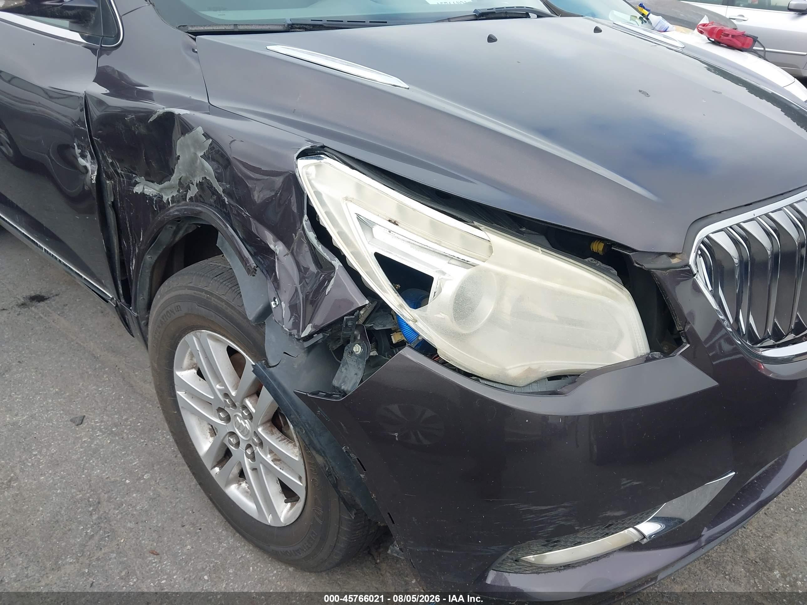 2015 Buick Enclave Convenience Фиолетовый vin: 5GAKRAKD4FJ169088