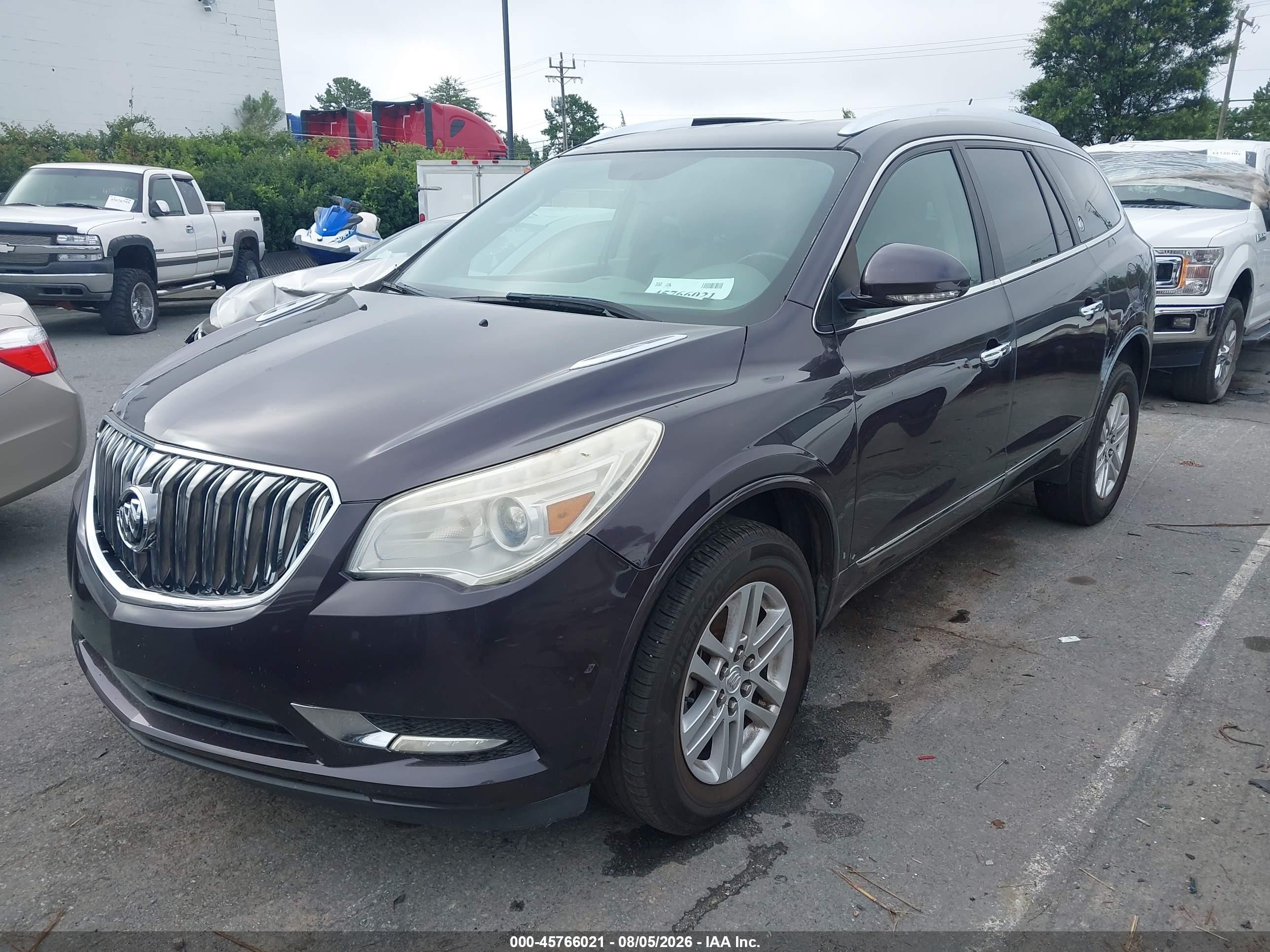 2015 Buick Enclave Convenience Фиолетовый vin: 5GAKRAKD4FJ169088