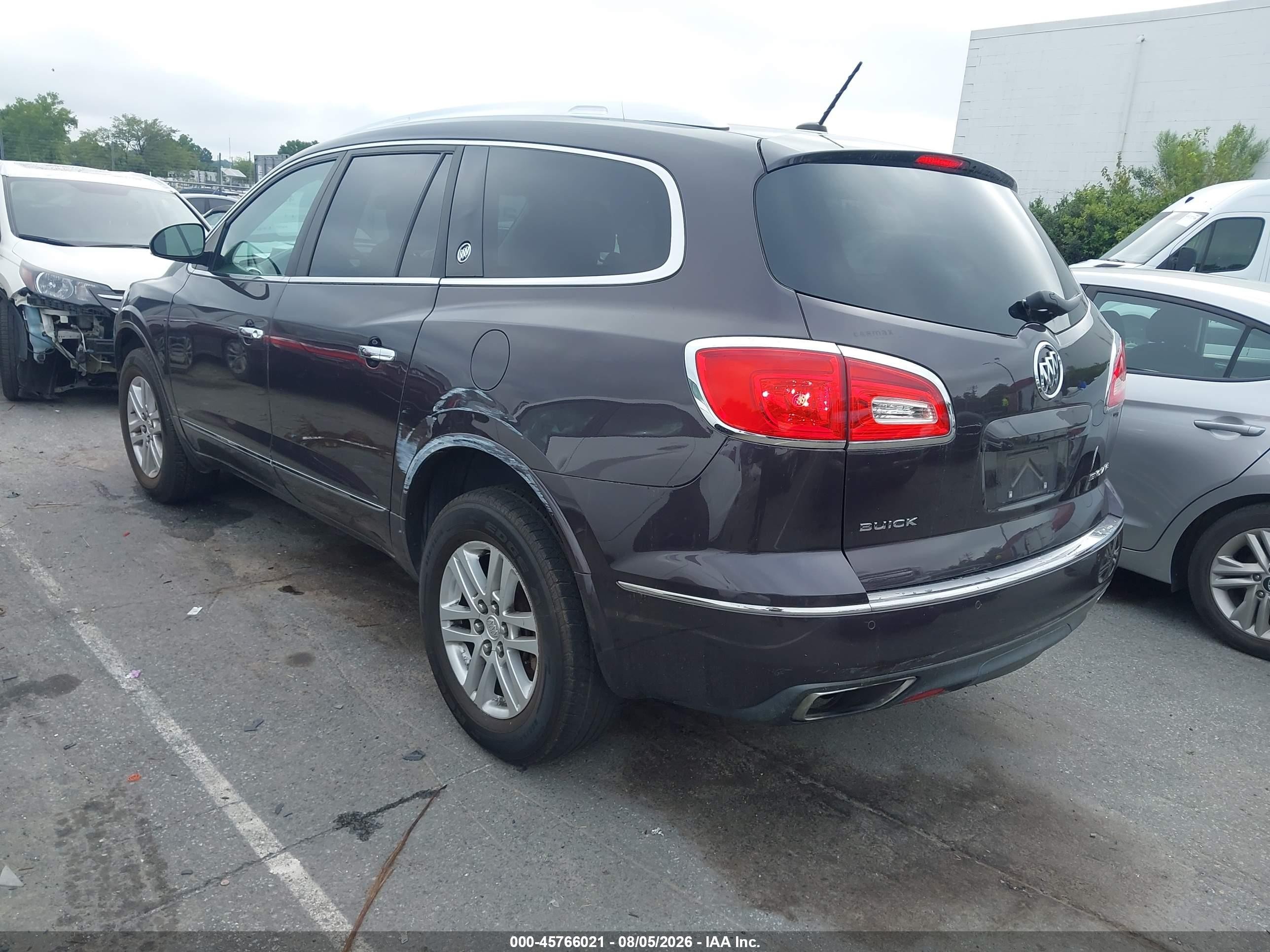 2015 Buick Enclave Convenience Фиолетовый vin: 5GAKRAKD4FJ169088