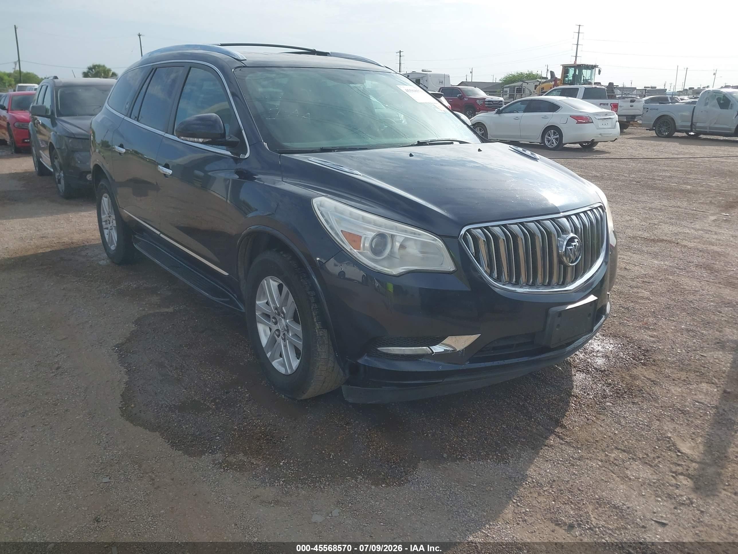 2015 Buick Enclave Convenience Dark Blue vin: 5GAKRAKD4FJ177269