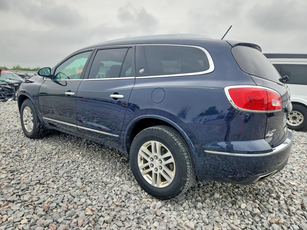 2015 Buick Enclave Синий vin: 5GAKRAKD4FJ183914