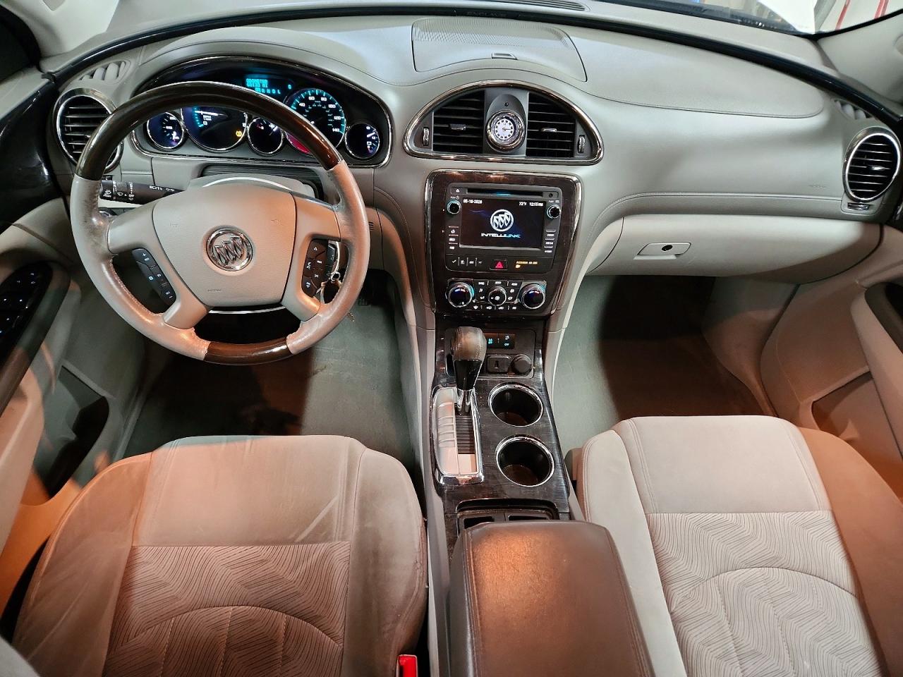 2015 Buick Enclave White vin: 5GAKRAKD4FJ294866
