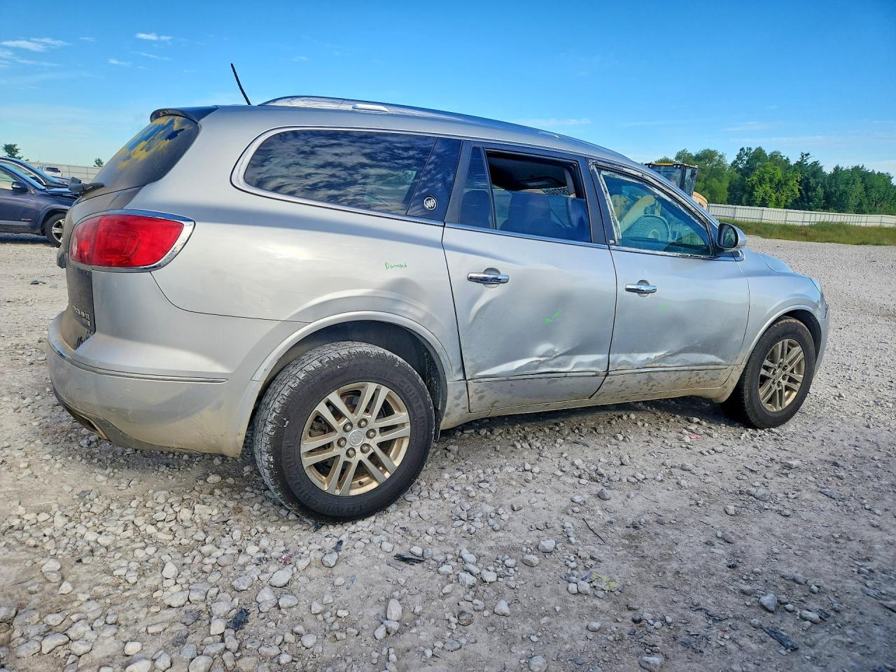 2014 Buick Enclave Silver vin: 5GAKRAKD6EJ203532