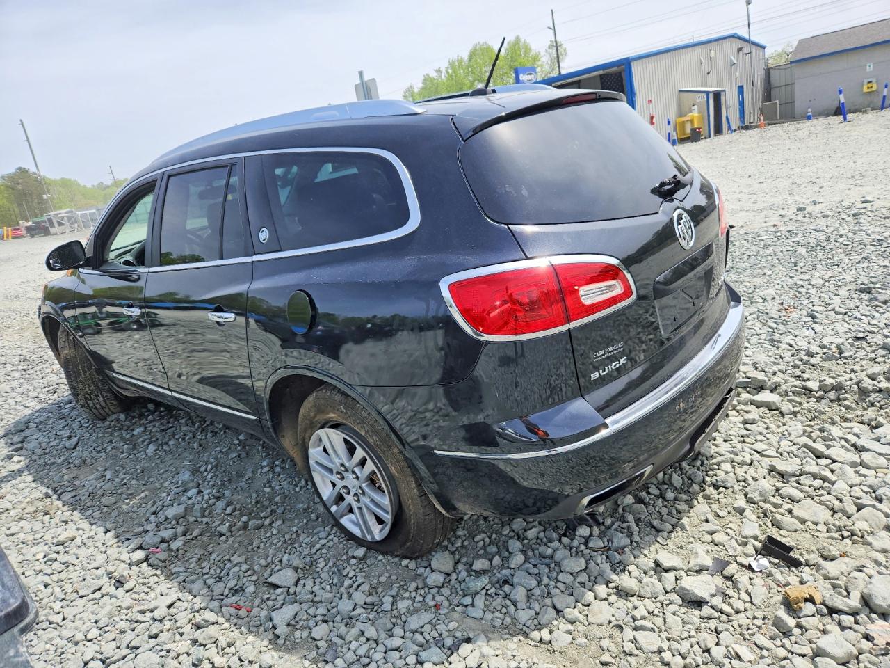 2015 Buick Enclave Black vin: 5GAKRAKD6FJ216539