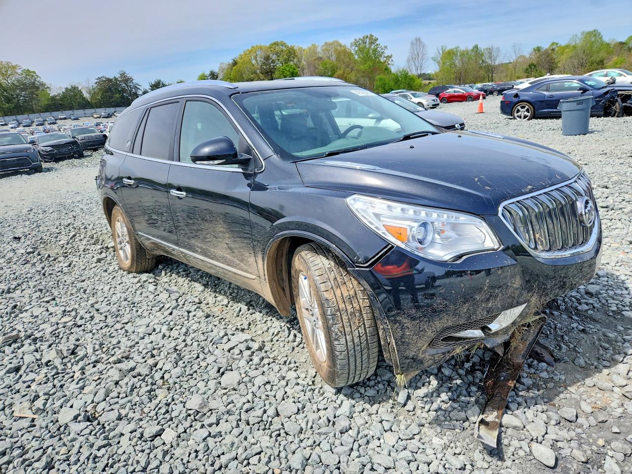 2015 Buick Enclave Black vin: 5GAKRAKD6FJ216539