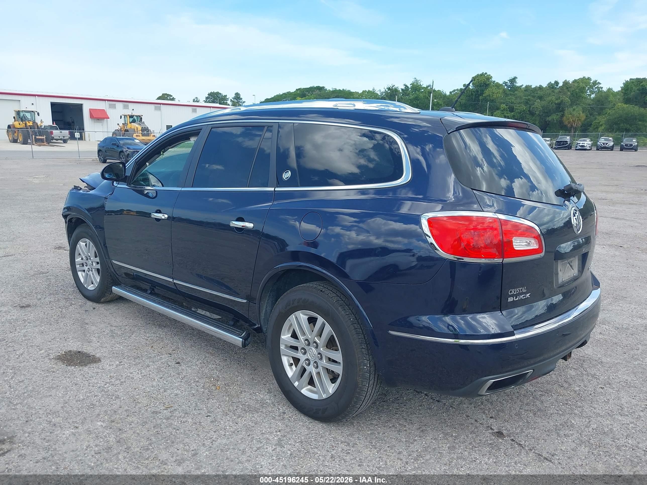 2015 Buick Enclave Convenience Dark Blue vin: 5GAKRAKD6FJ307682