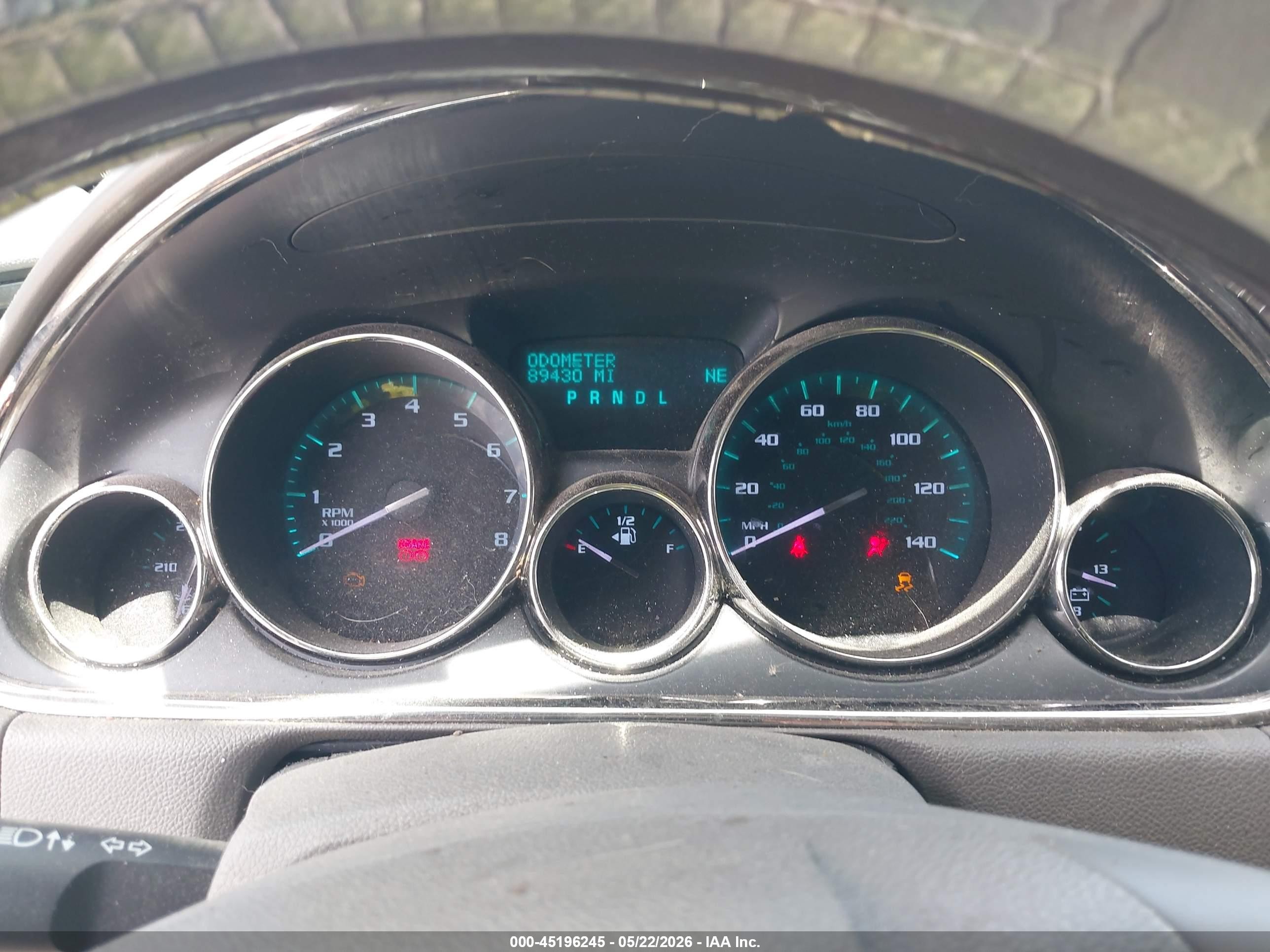 2015 Buick Enclave Convenience Dark Blue vin: 5GAKRAKD6FJ307682