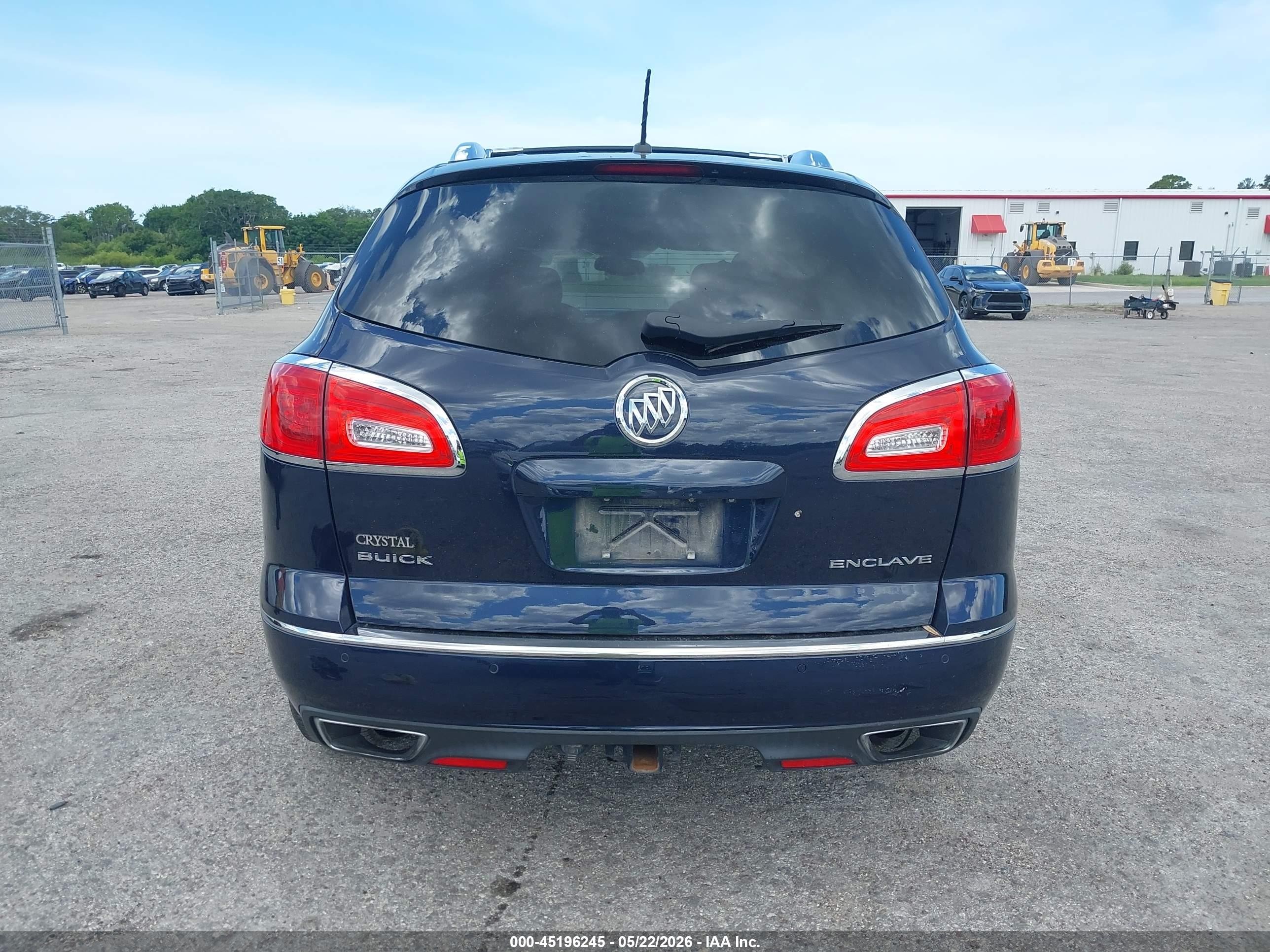 2015 Buick Enclave Convenience Dark Blue vin: 5GAKRAKD6FJ307682