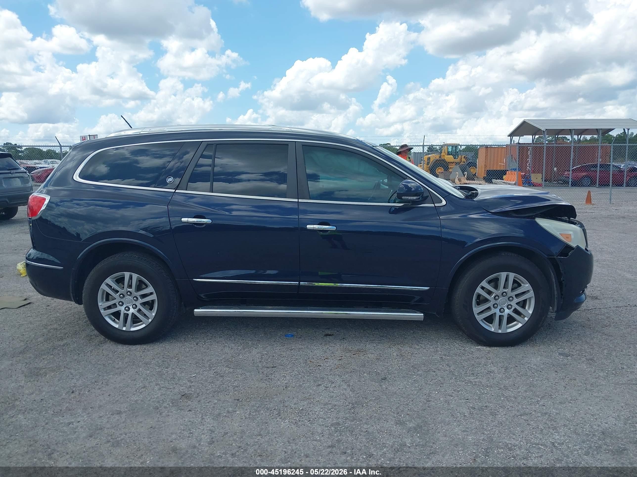 2015 Buick Enclave Convenience Dark Blue vin: 5GAKRAKD6FJ307682