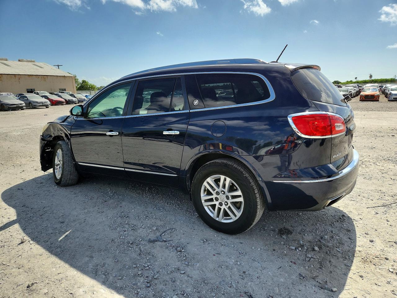 2015 Buick Enclave Синий vin: 5GAKRAKD6FJ311750