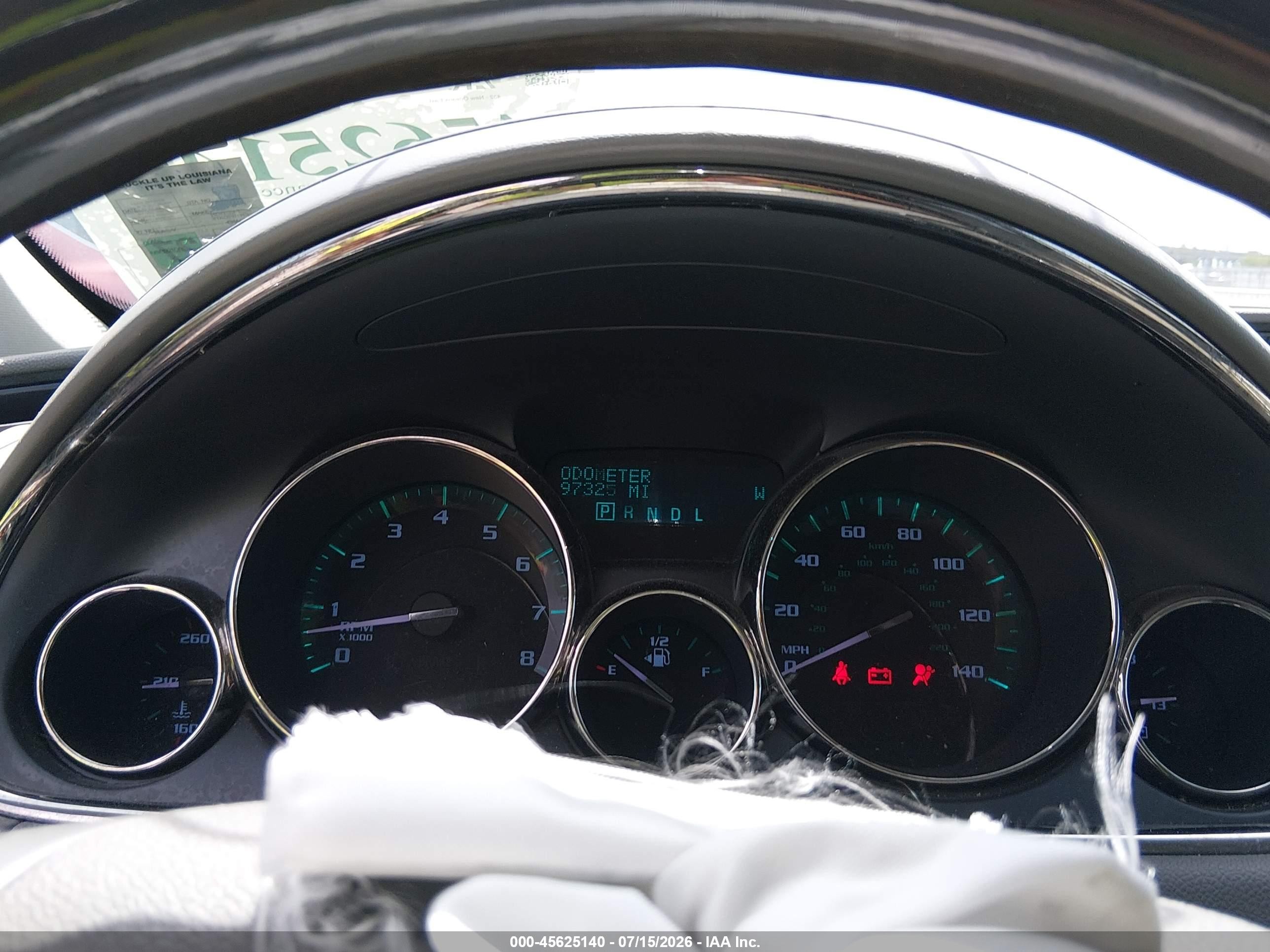 2015 Buick Enclave Convenience Silver vin: 5GAKRAKD6FJ380017