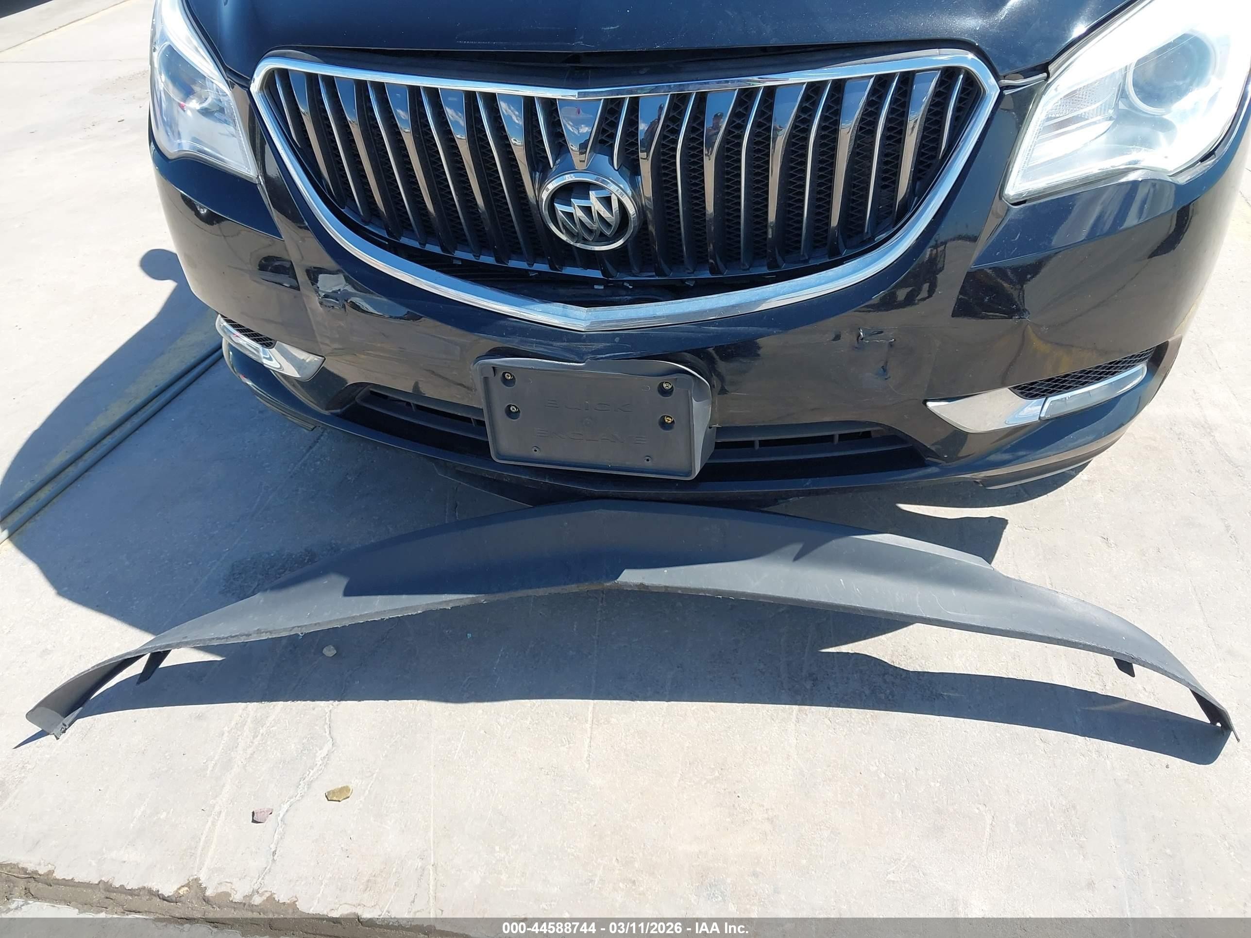 2017 Buick Enclave Convenience Black vin: 5GAKRAKD6HJ309712