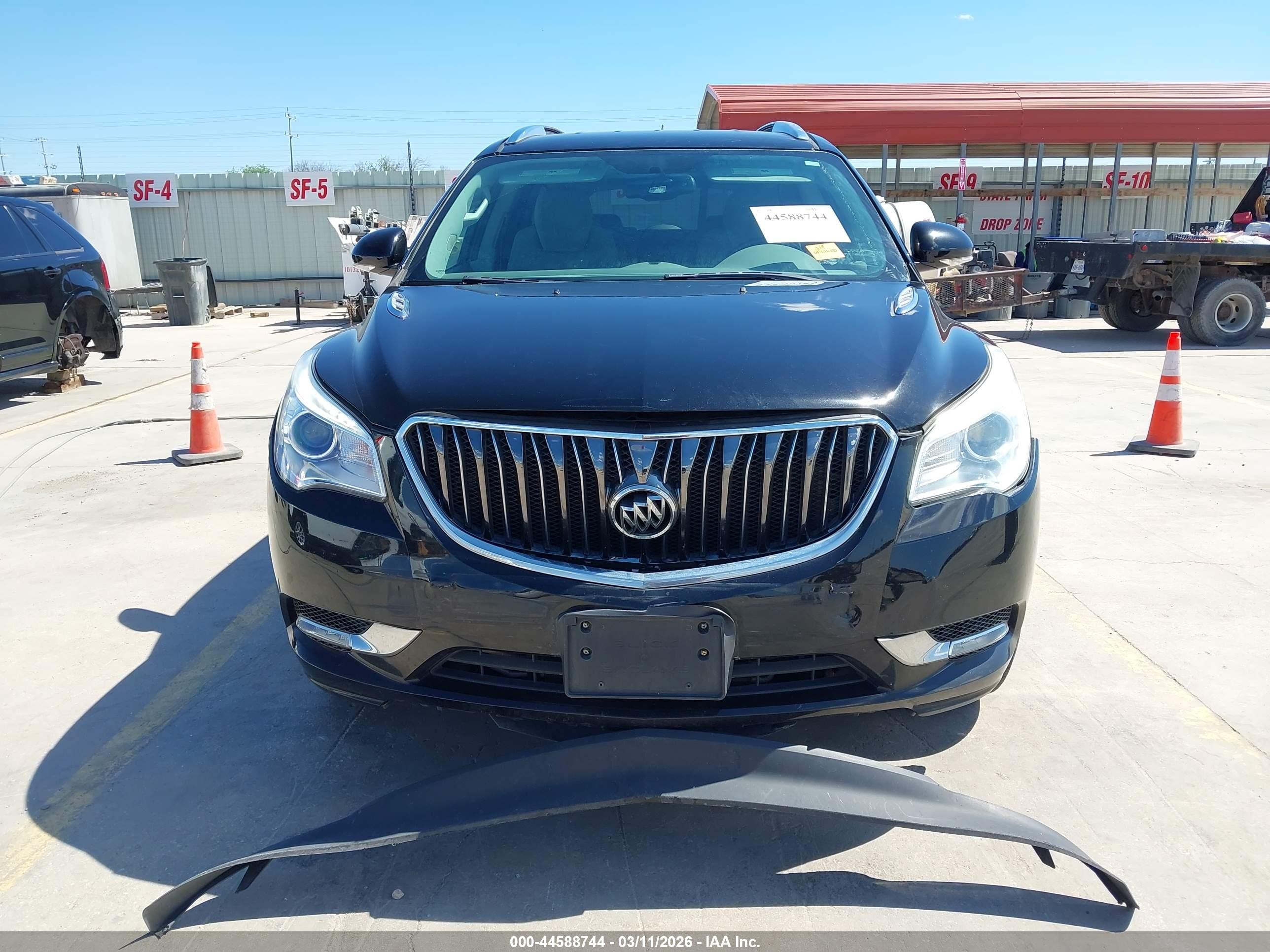 2017 Buick Enclave Convenience Black vin: 5GAKRAKD6HJ309712