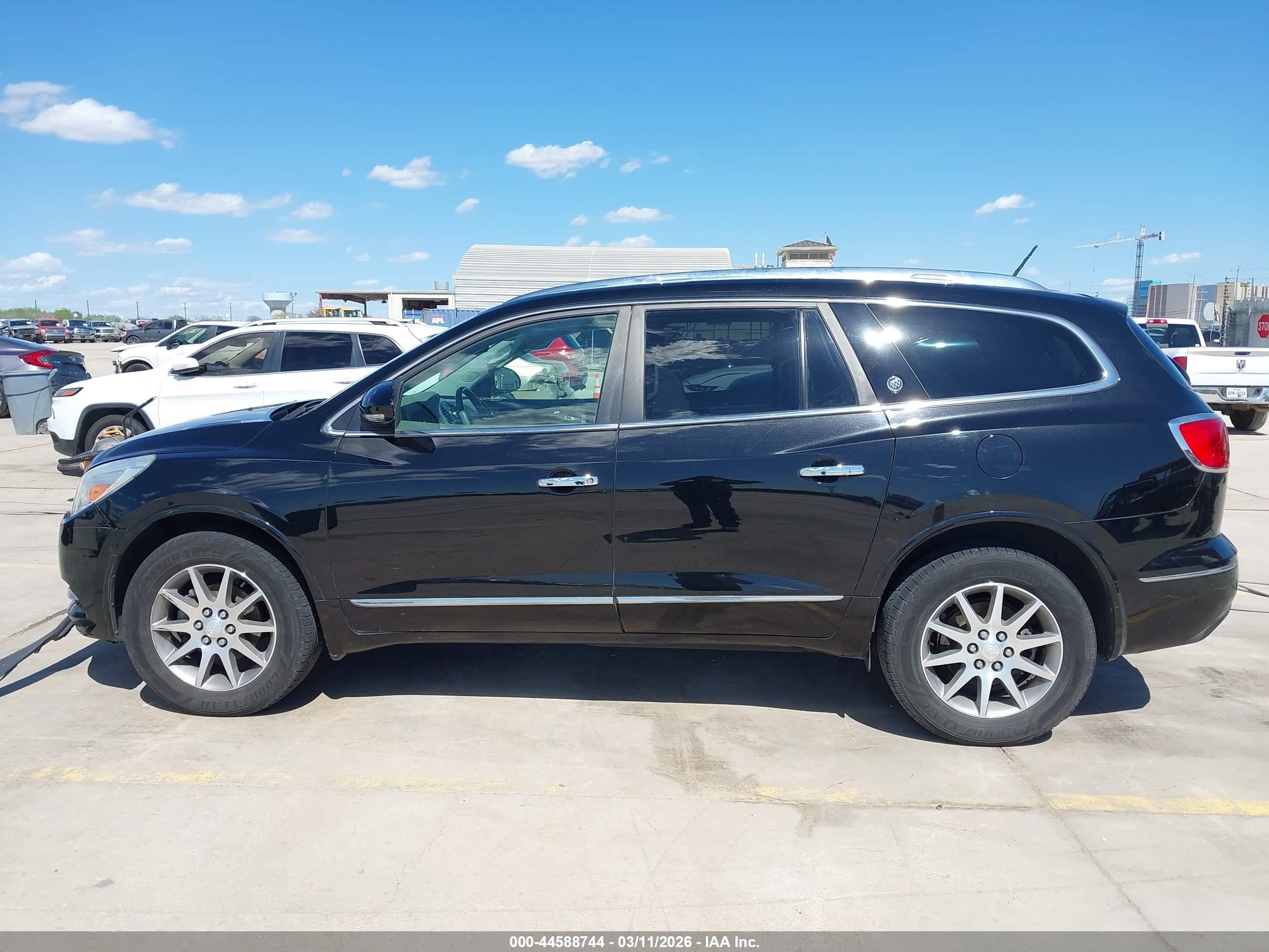 2017 Buick Enclave Convenience Black vin: 5GAKRAKD6HJ309712