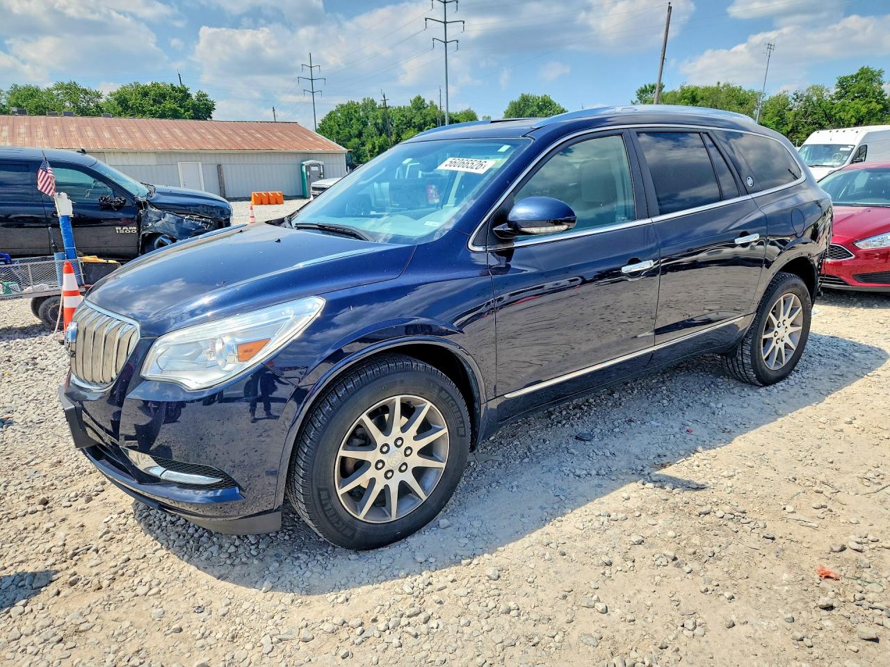 2017 Buick Enclave Blue vin: 5GAKRAKD7HJ109809